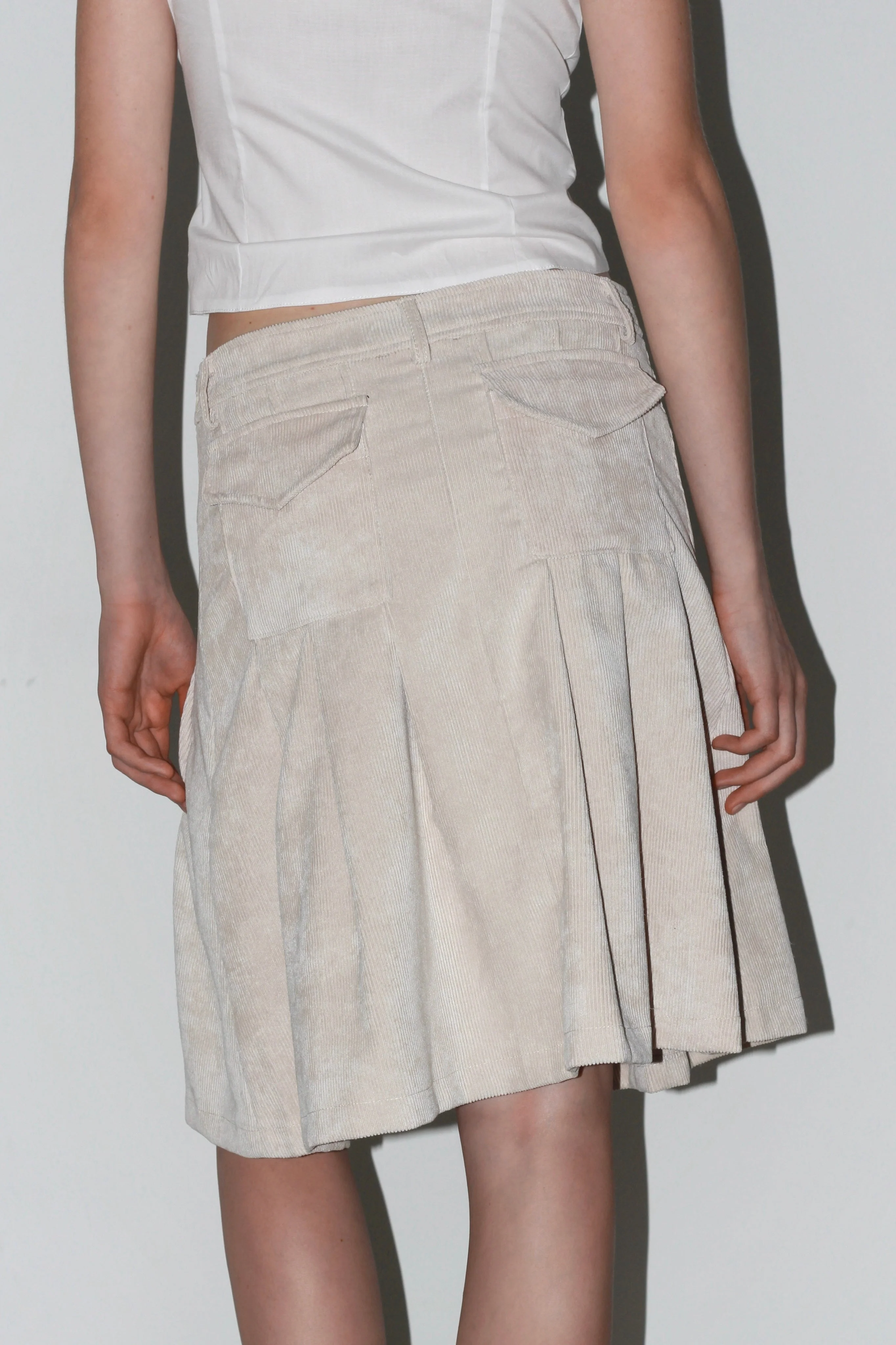 Jupe Evie - Beige - Image 3