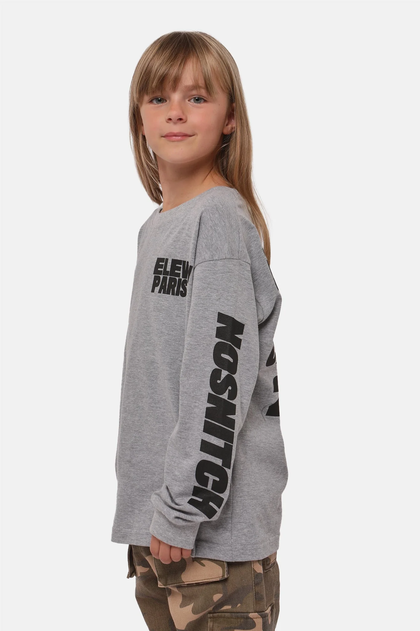 T-Shirt Fapoline - Grey Melanged - Image 4