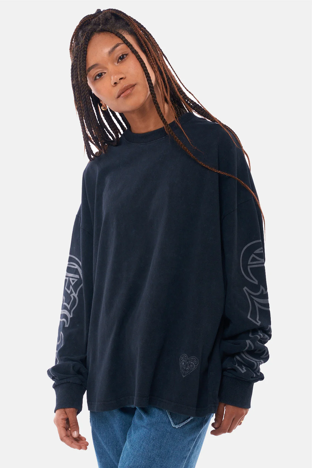 T-Shirt Farah - Black Wash - Image 5