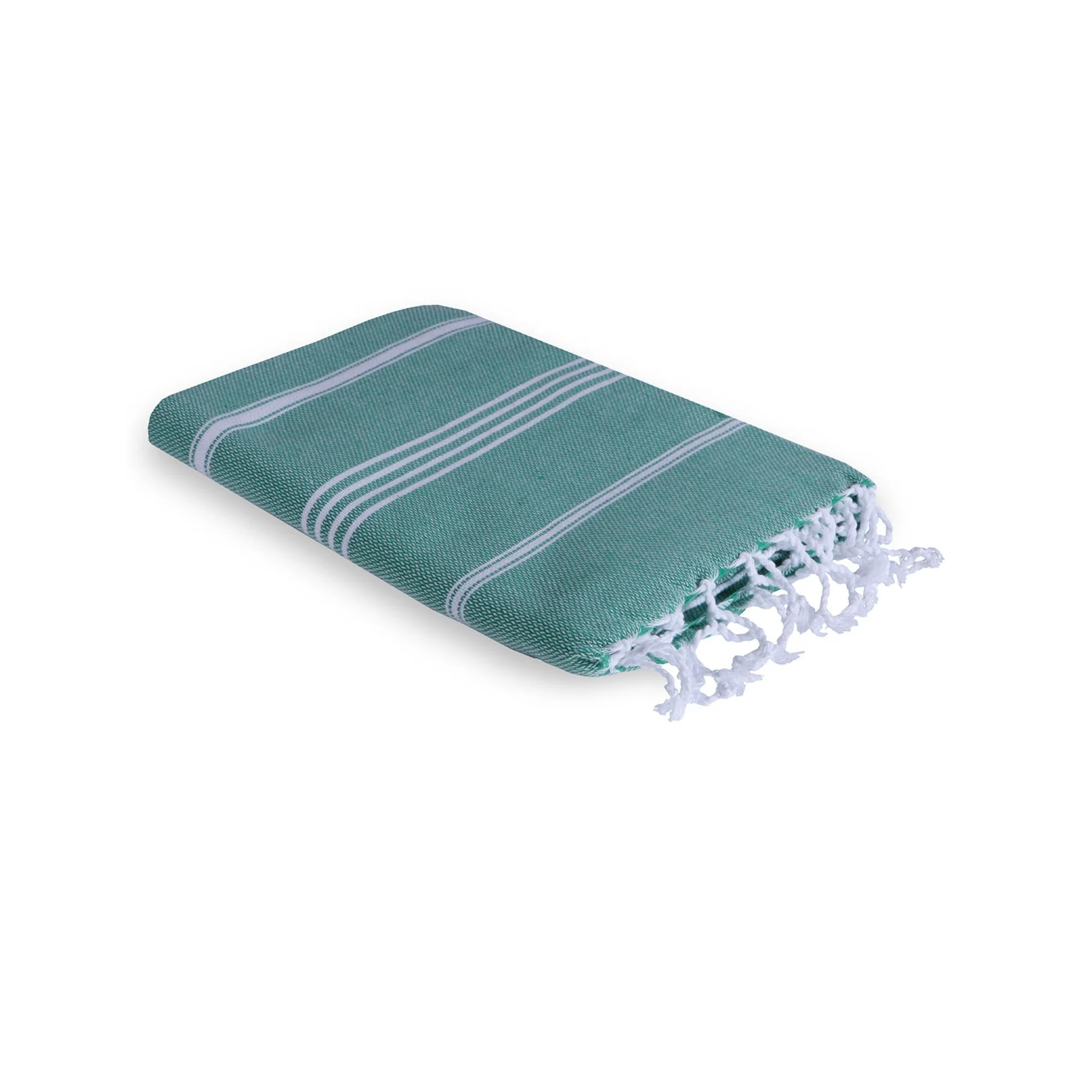 Fouta - Coton - Vert Brésil - Mykonos - Image 2