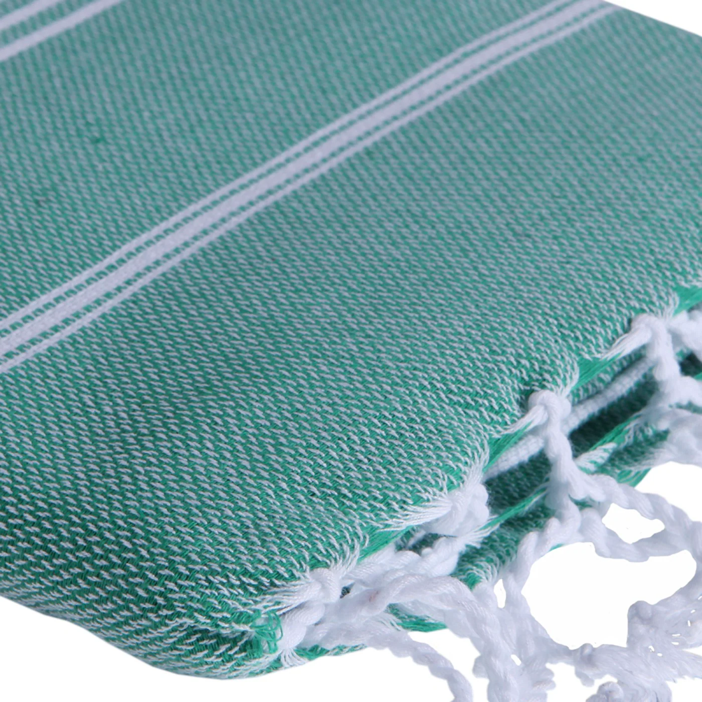 Fouta - Coton - Vert Brésil - Mykonos - Image 3