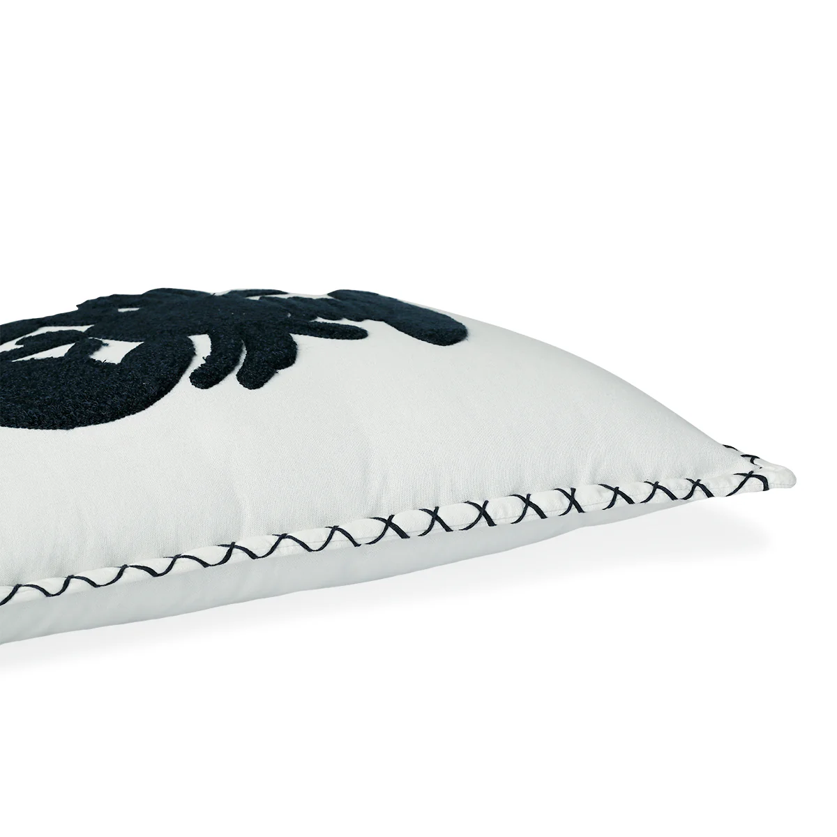 Housse De Coussin - Toile De Coton - Bleu Marine - Lobster - Image 4