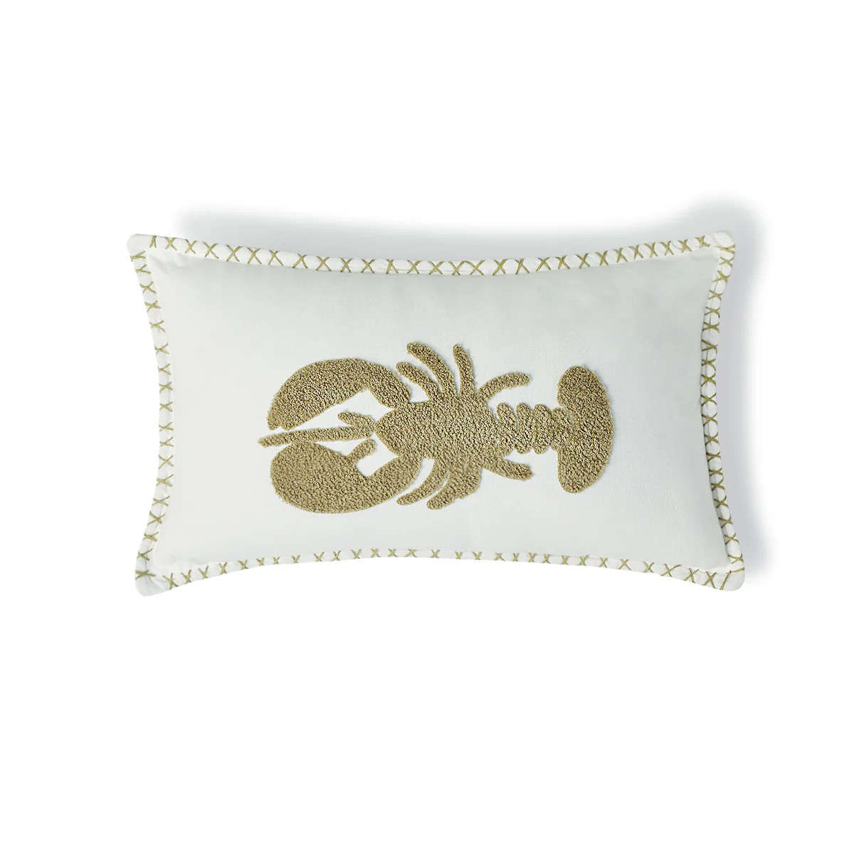 Housse De Coussin - Toile De Coton - Sable - Lobster - Image 2