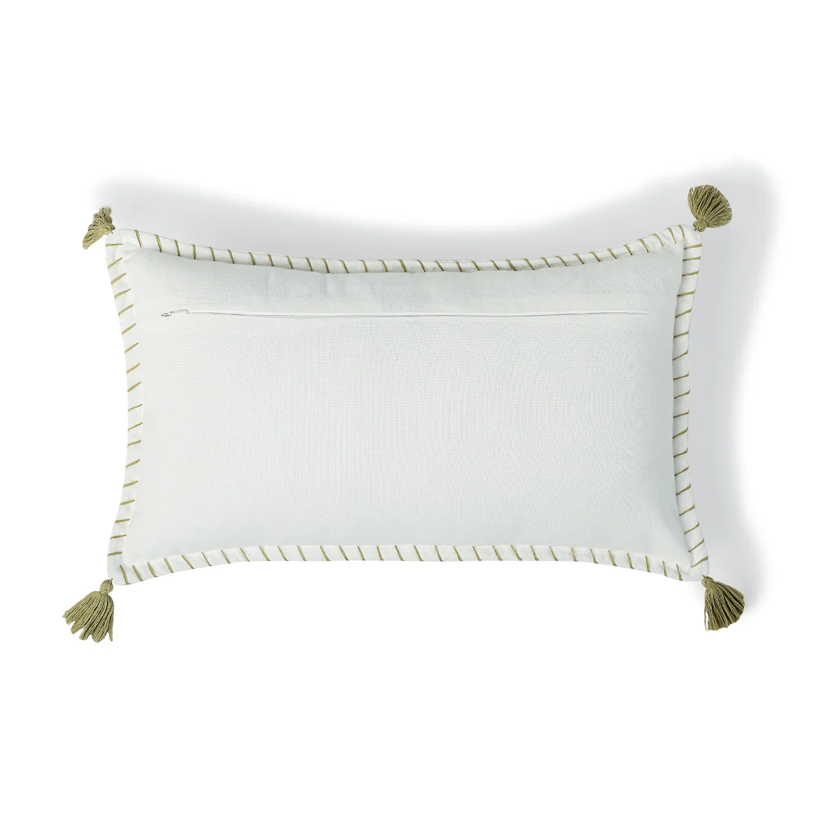 Housse De Coussin - Toile De Coton - Sable - Oasis - Image 3