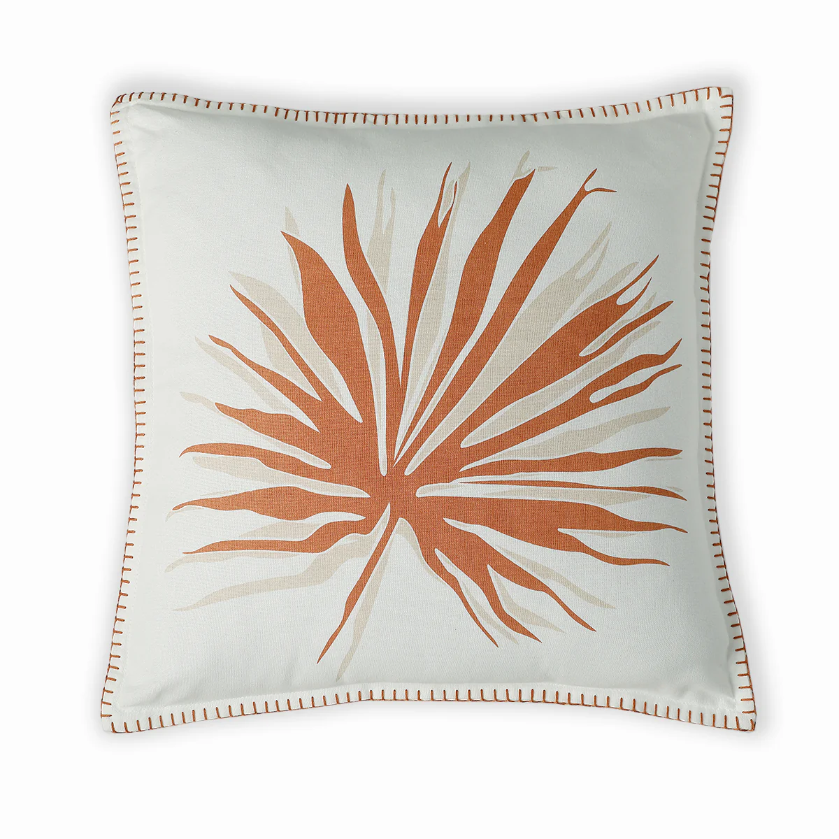 Housse De Coussin - Toile De Coton - Nude - Palma - Image 2