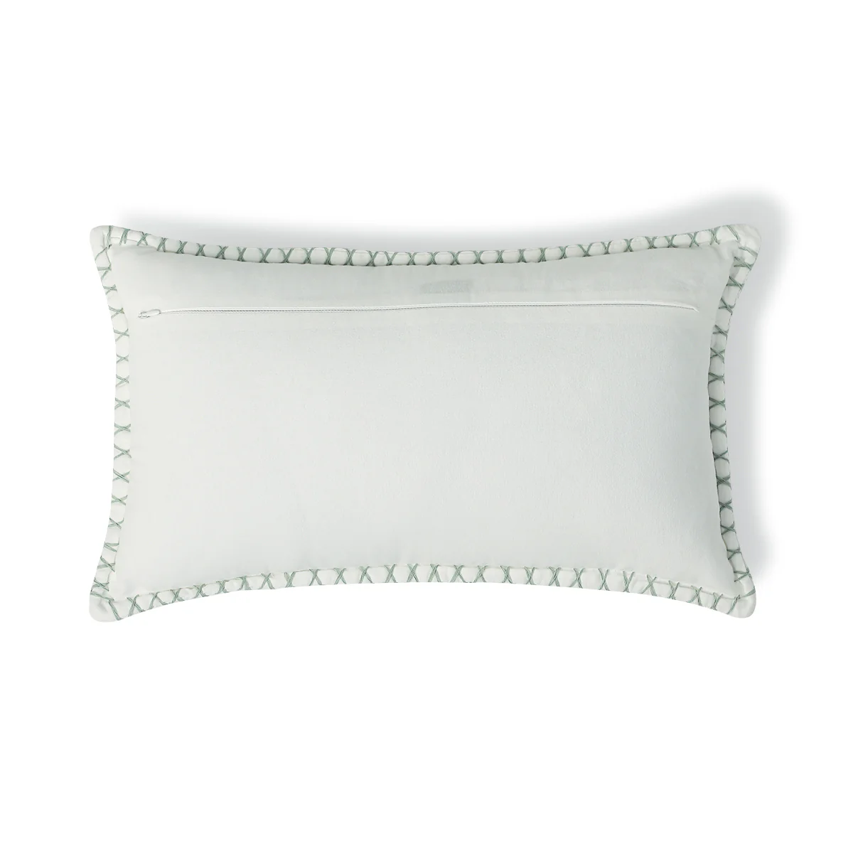 Housse De Coussin - Toile De Coton - Bleu Glacier - Xlove - Image 3
