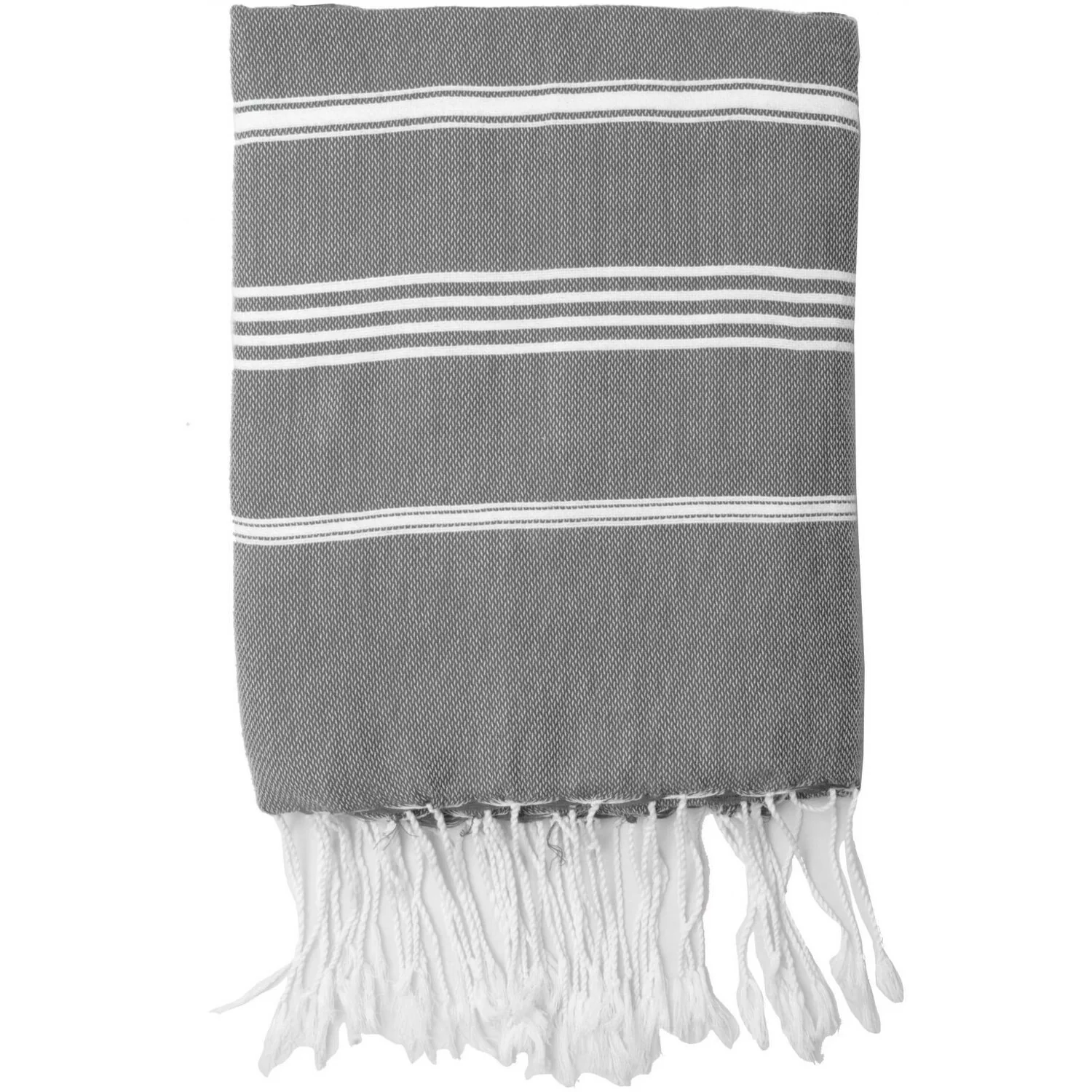 Fouta - Coton - Gris Moyen - Mykonos - Image 7