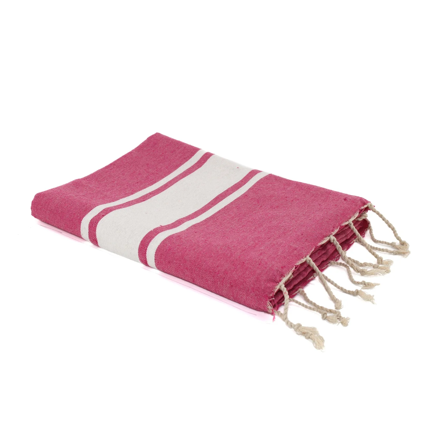 Fouta - Coton - Rose Fuchsia - St Tropez - Image 3