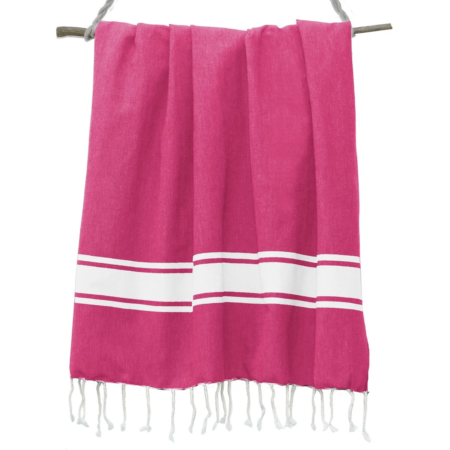Fouta - Coton - Rose Fuchsia - St Tropez - Image 9