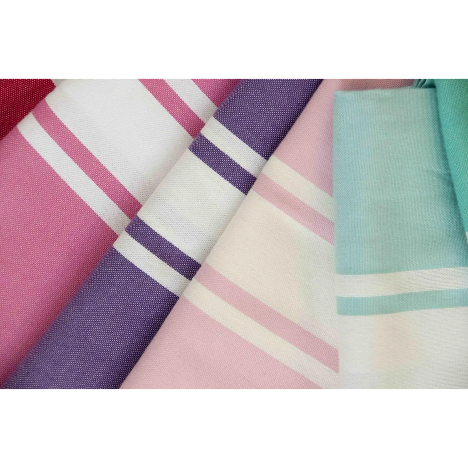 Fouta - Coton - Rose Pâle - St Tropez - Image 6