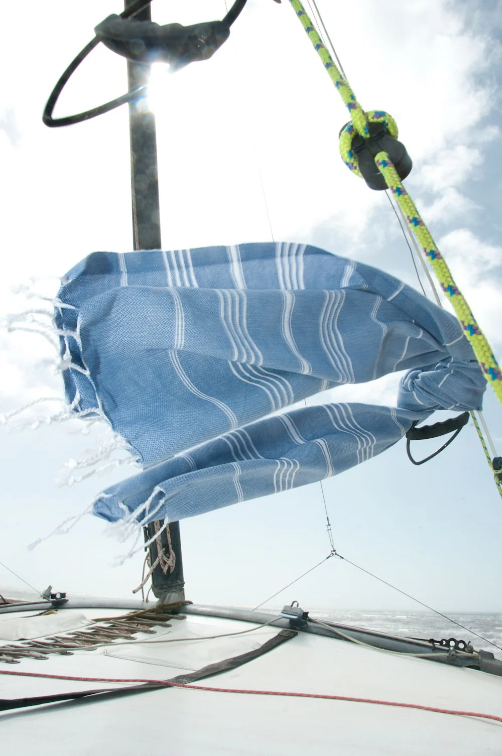 Fouta - Coton - Bleu Pâle - Mykonos - Image 11