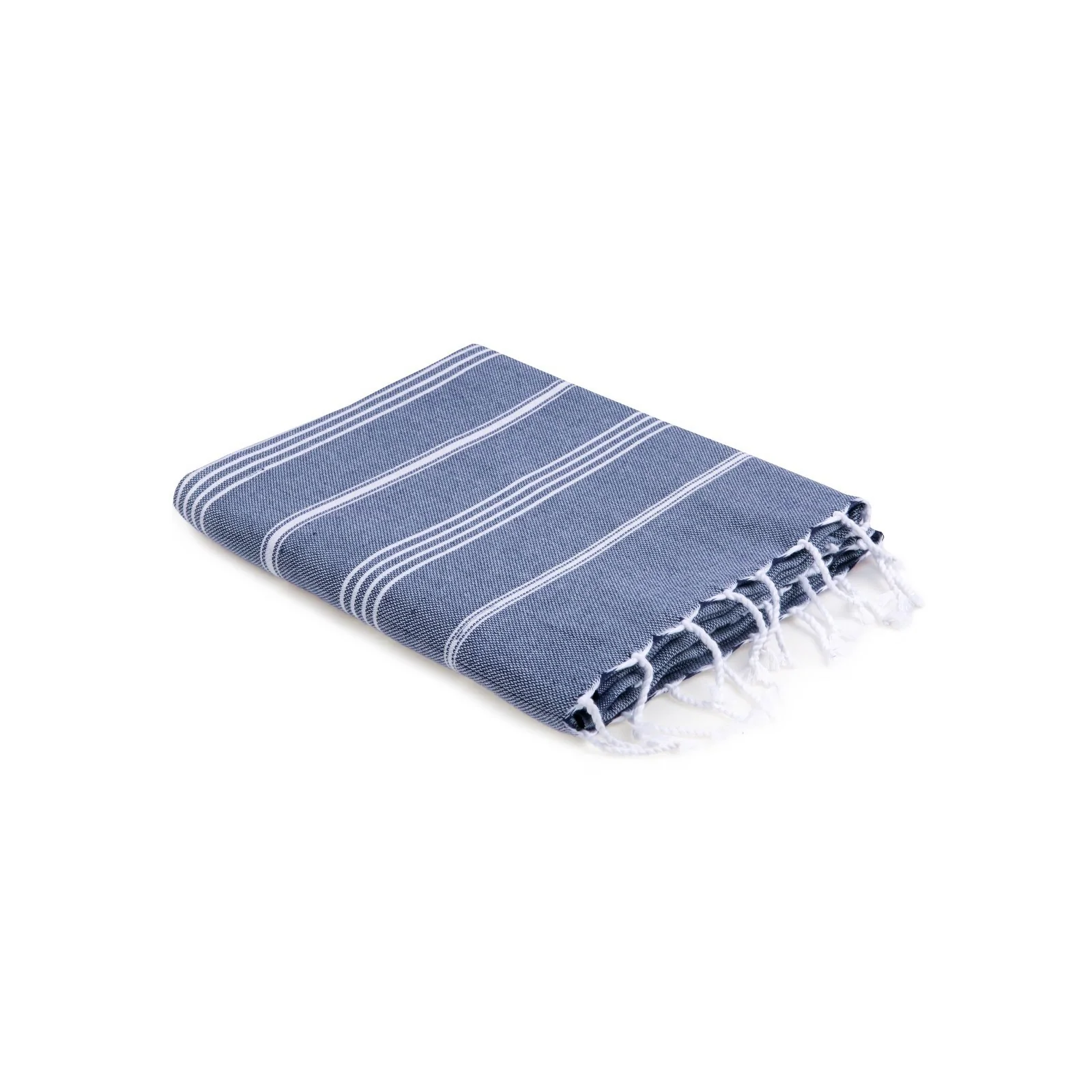 Fouta - Coton - Bleu Jean - Mykonos - Image 3