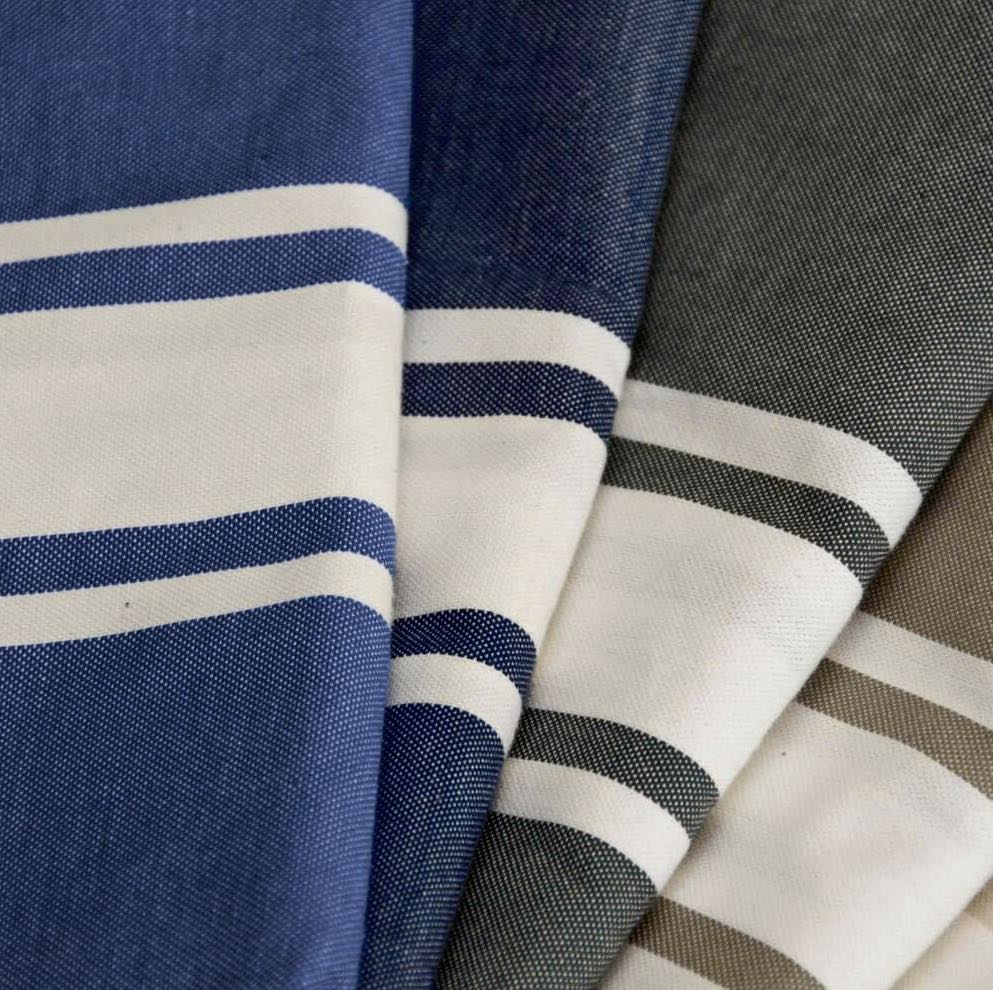 Fouta - Coton - Bleu Jean - St Tropez - Image 5