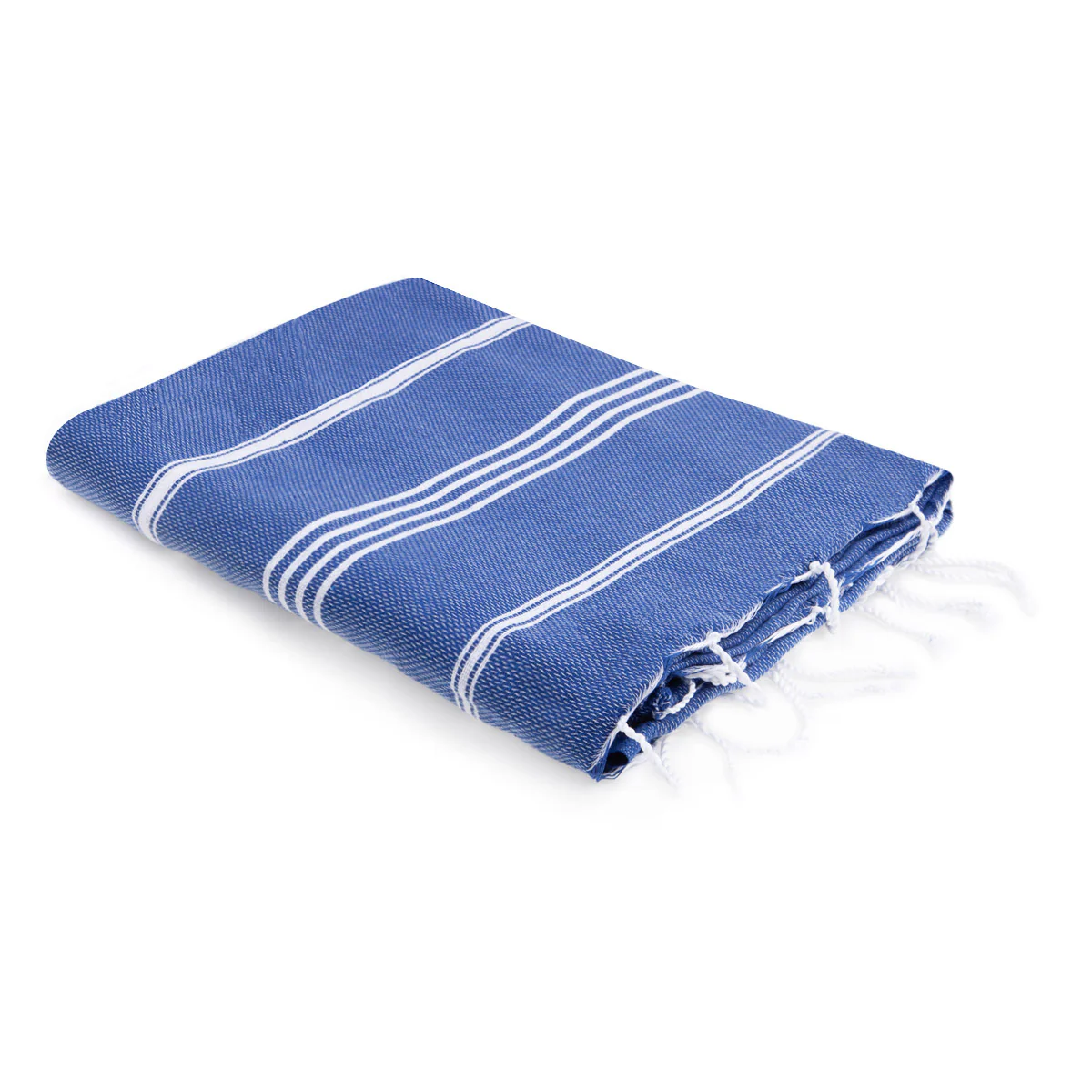 Fouta - Coton - Bleu Grec - Mykonos - Image 2