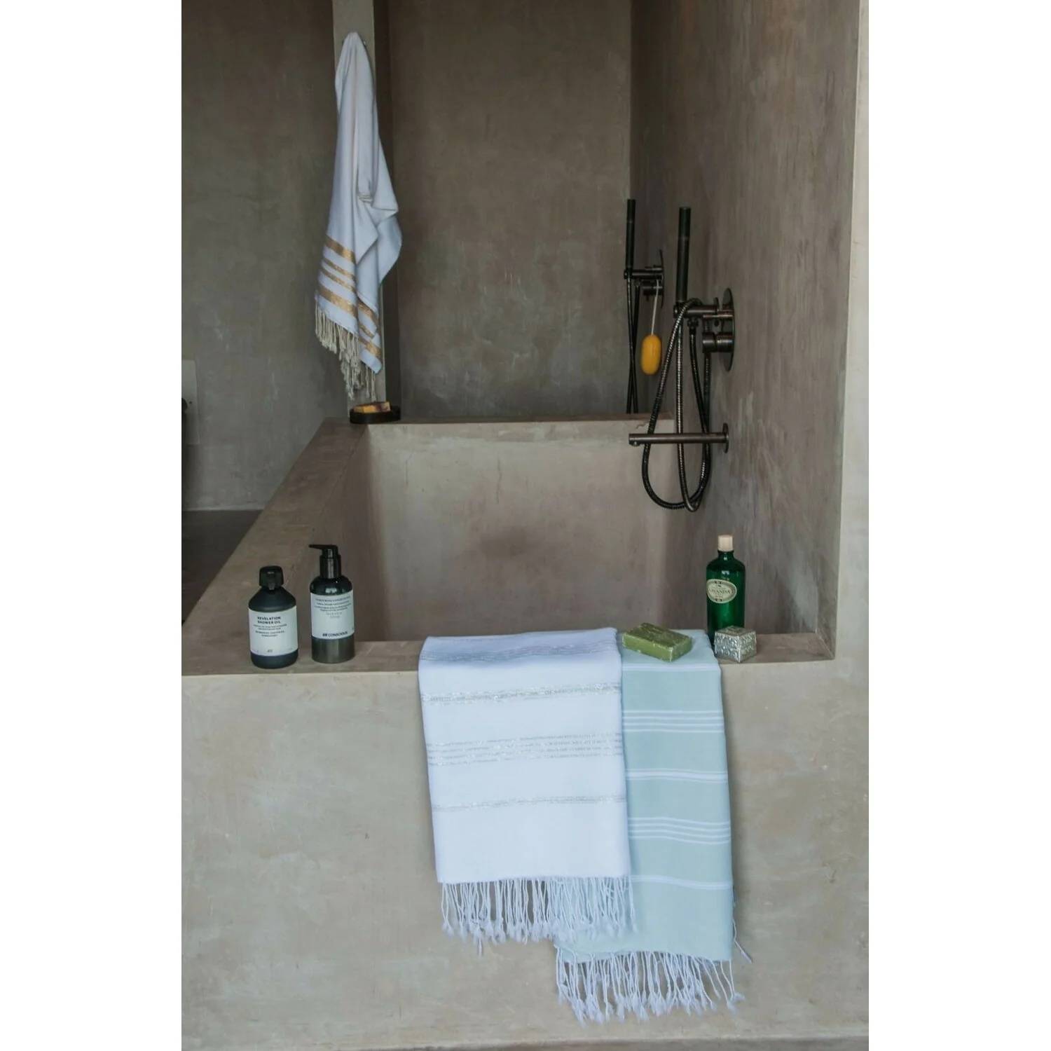 Fouta - Coton - Vert D'Eau - Mykonos - Image 6