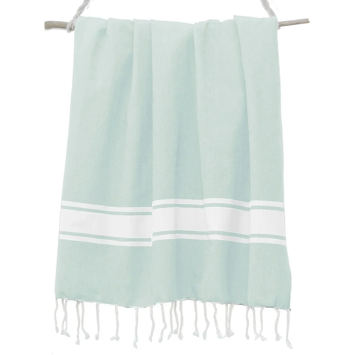 Fouta - Coton - Vert D'Eau - St Tropez - Image 4