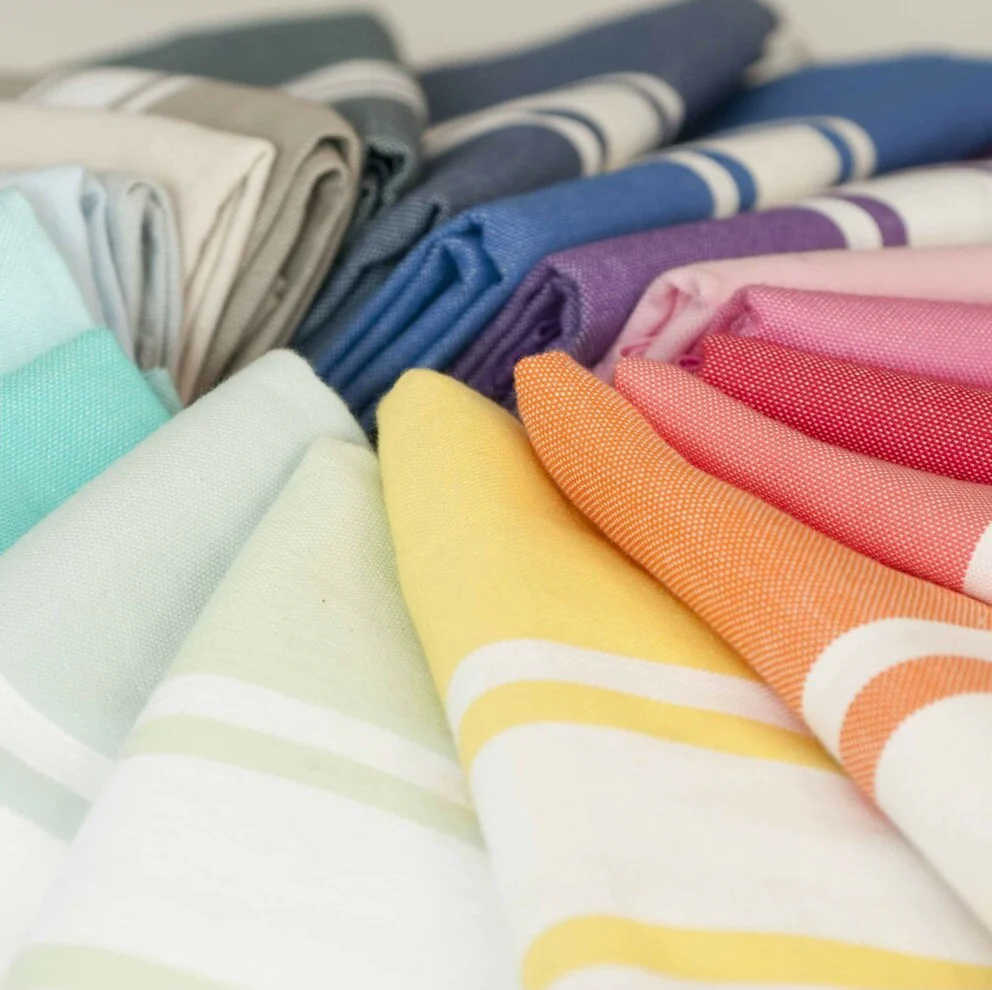 Fouta - Coton - Orange Mandarine - St Tropez - Image 4