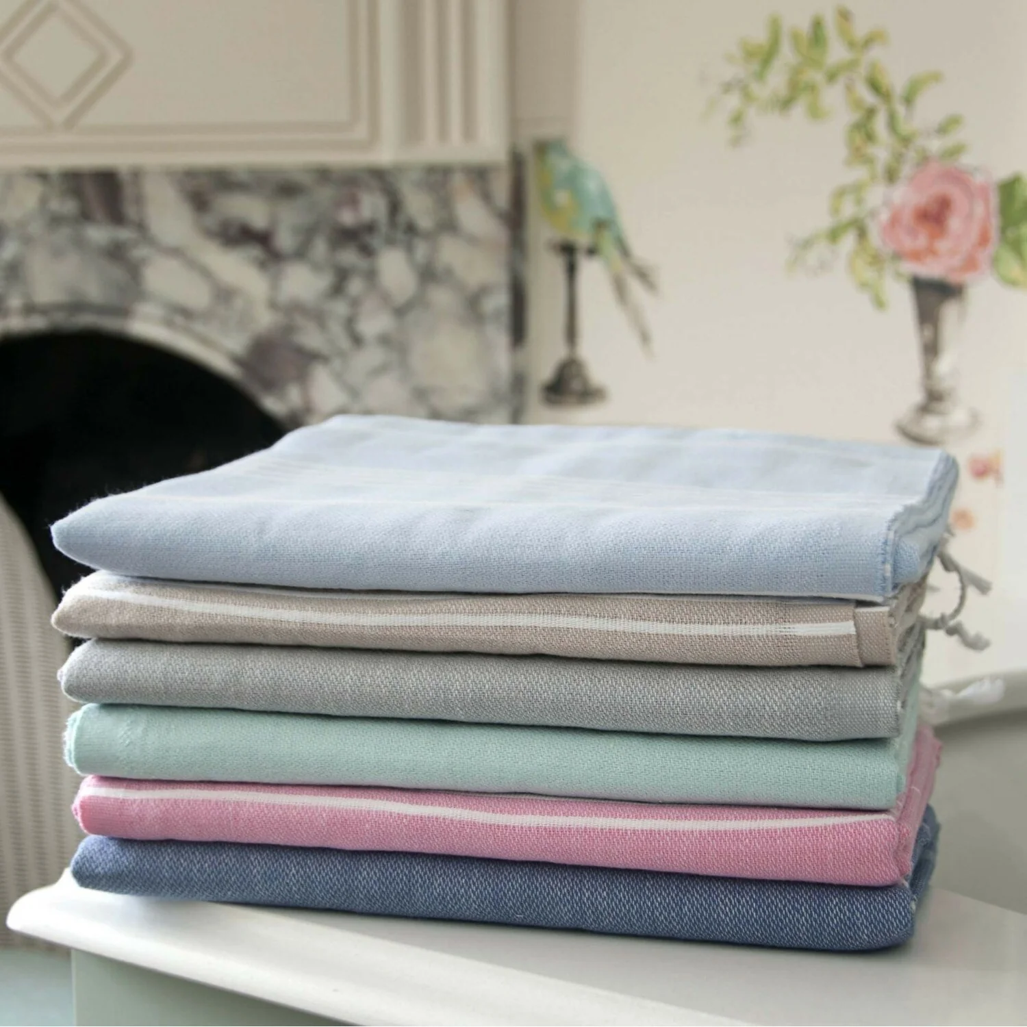 Fouta - Coton - Gris Perle - Mykonos - Image 2