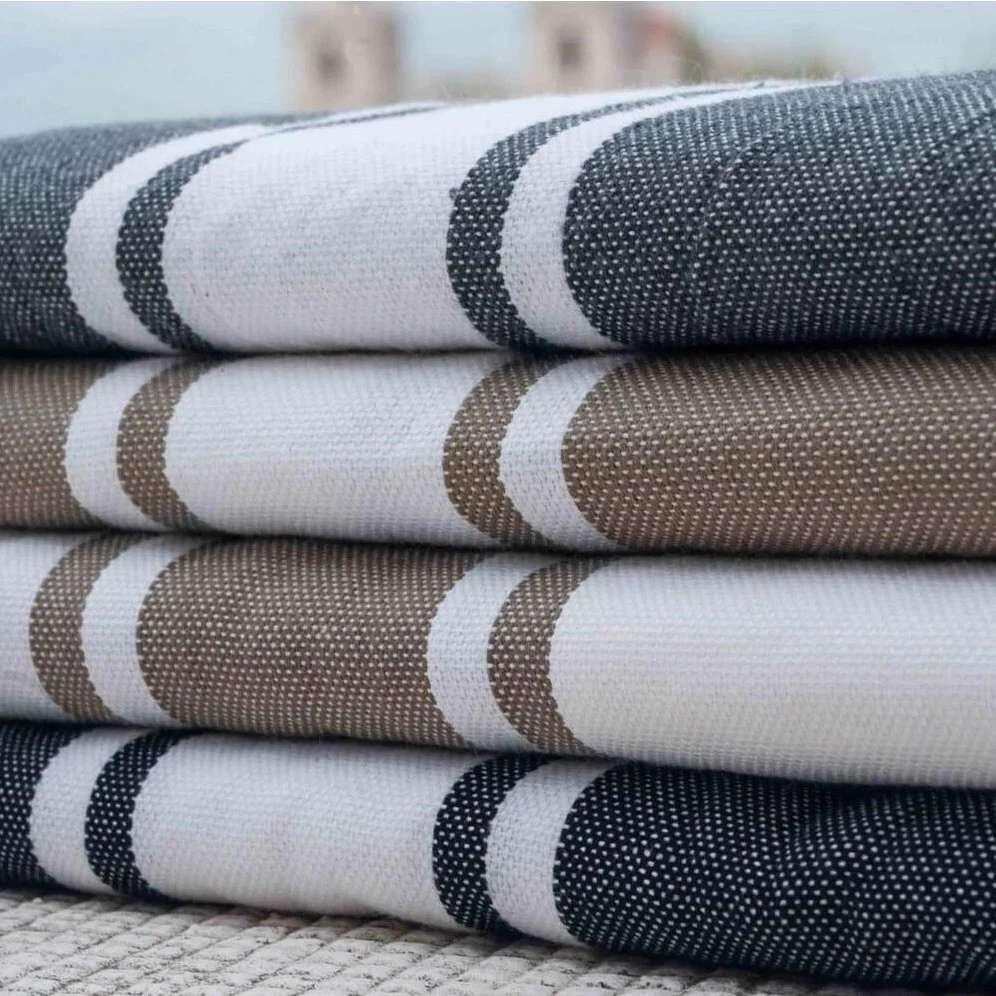 Fouta - Coton - Taupe Clair - St Tropez - Image 5