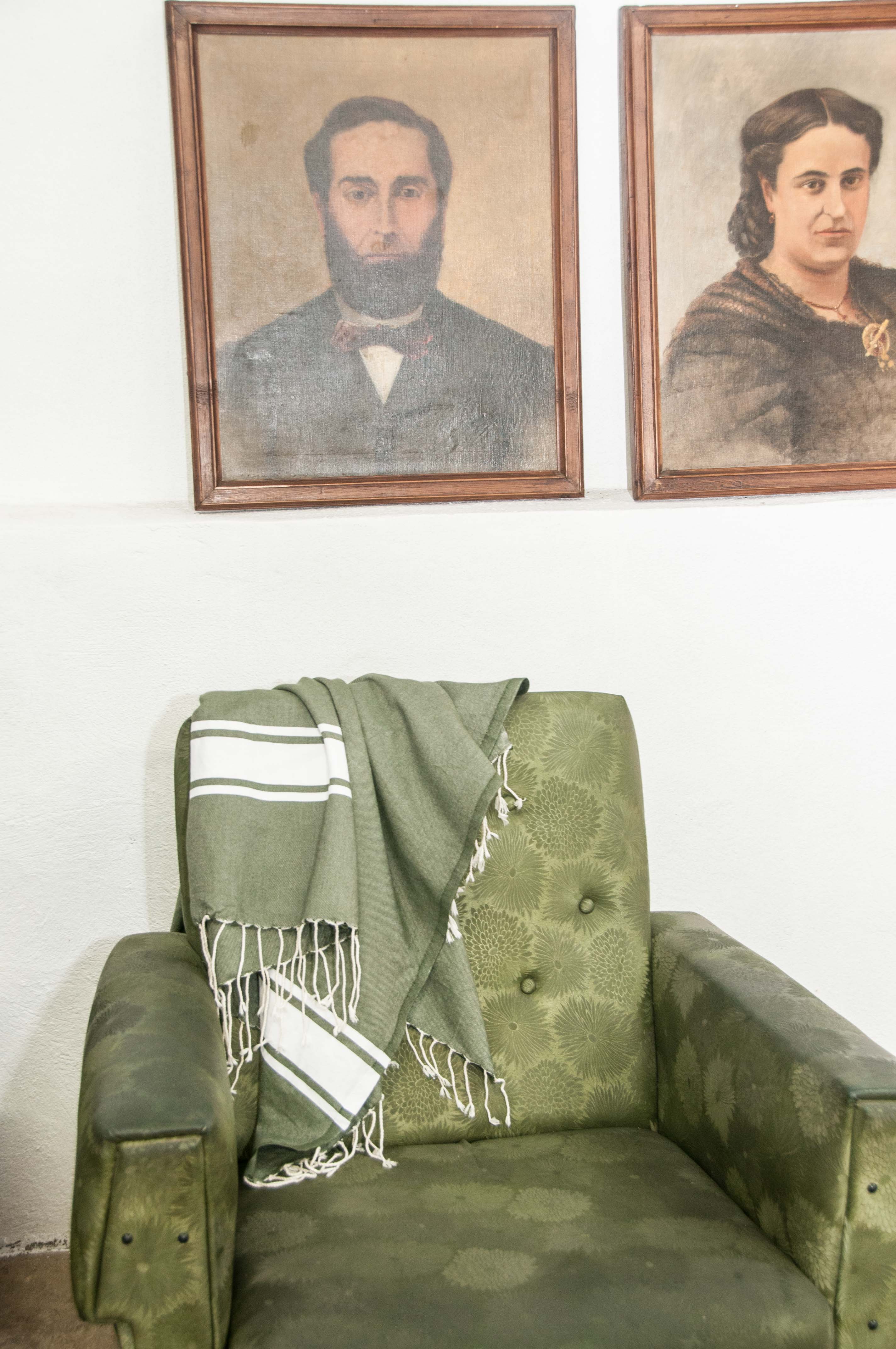 Fouta - Coton - Vert Kaki - St Tropez - Image 11