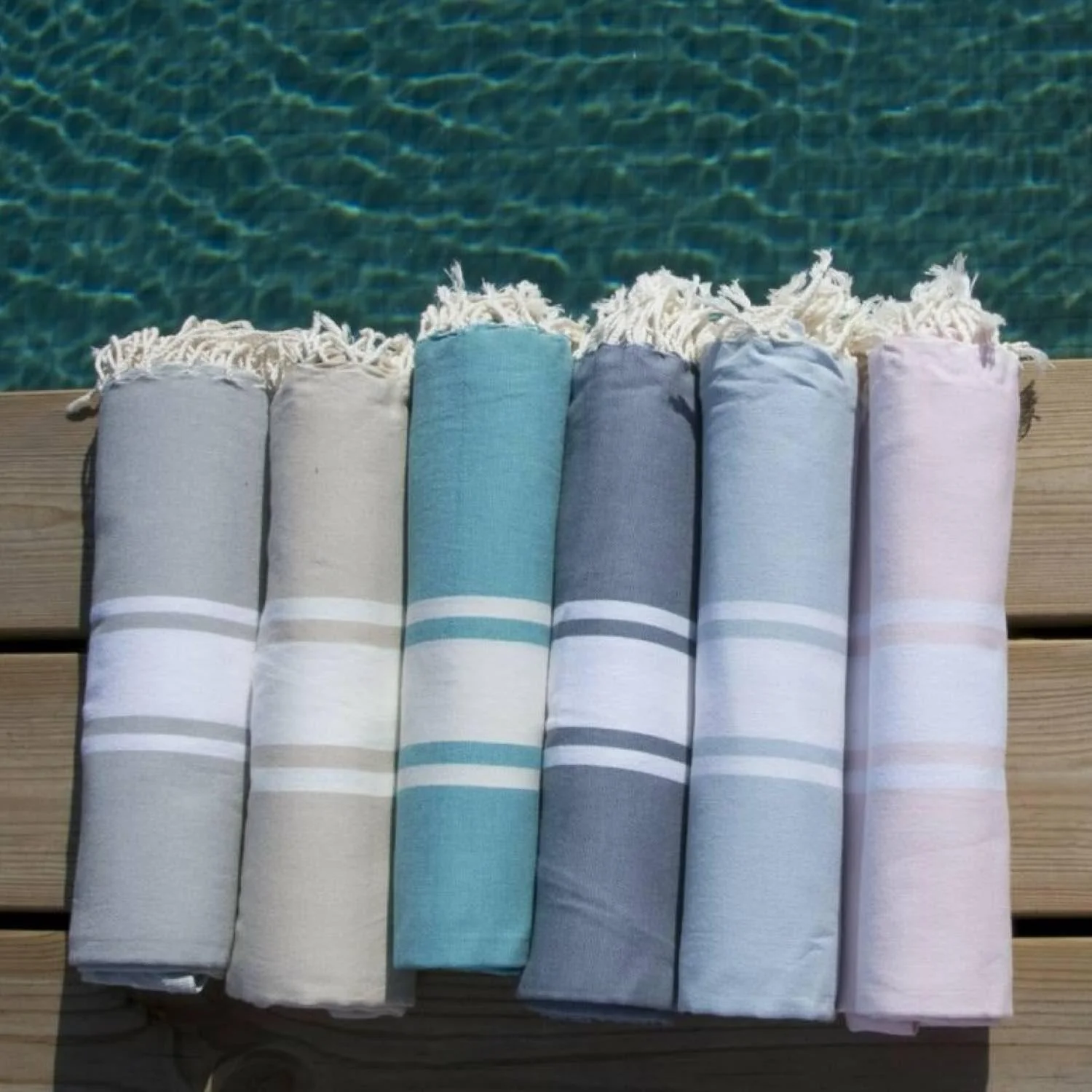 Fouta - Coton - Beige - St Tropez - Image 5