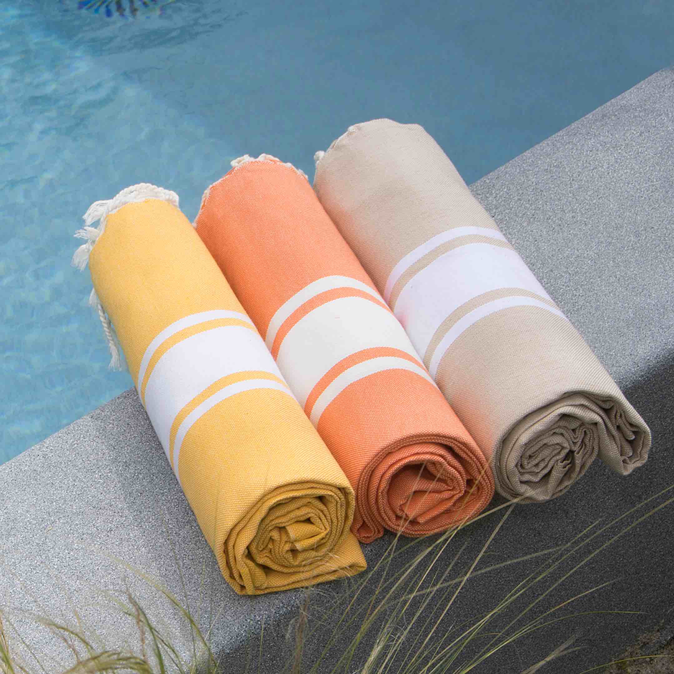 Fouta - Coton - Beige - St Tropez - Image 7