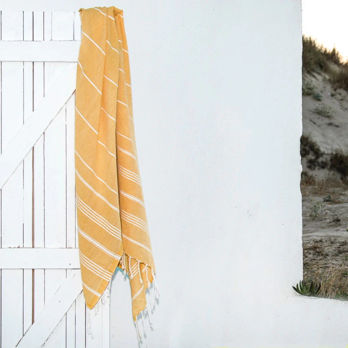 Fouta - Coton - Jaune Safran - Mykonos - Image 7