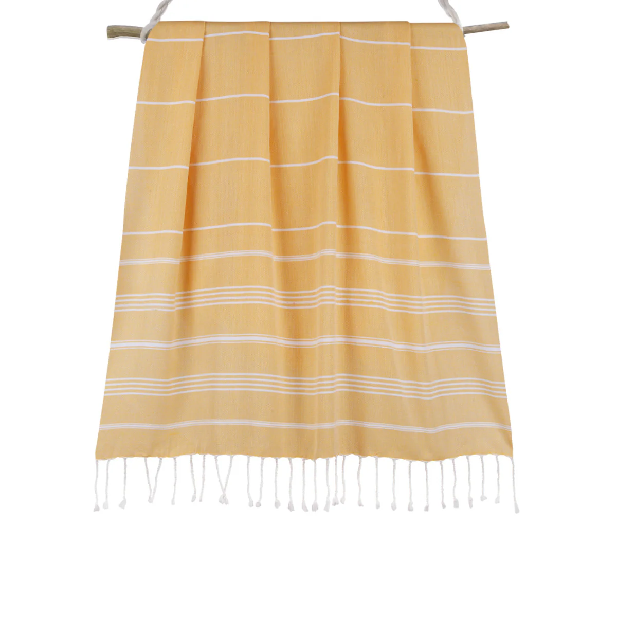 Fouta - Coton - Jaune Safran - Mykonos - Image 8