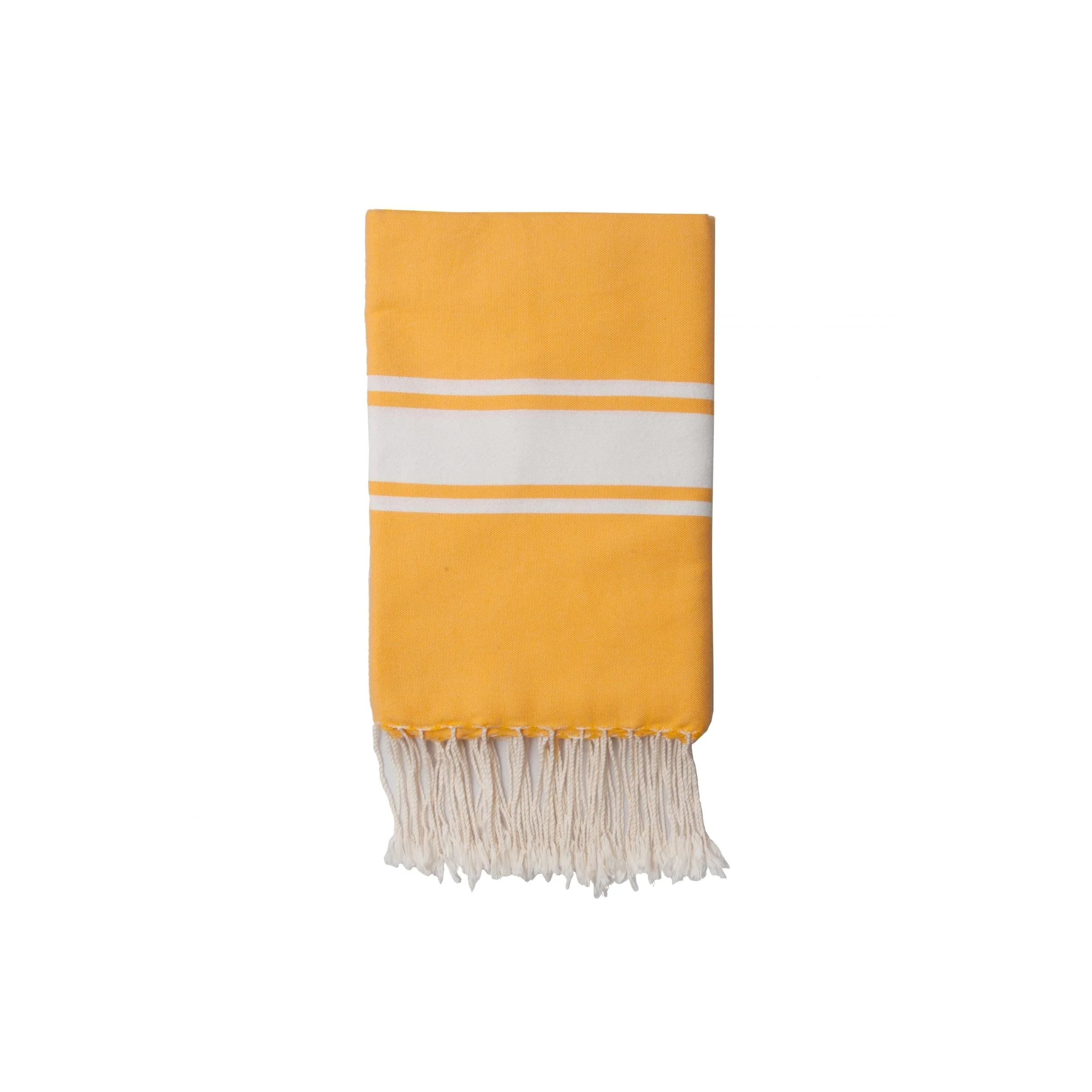 Fouta - Coton - Jaune Safran - St Tropez - Image 3