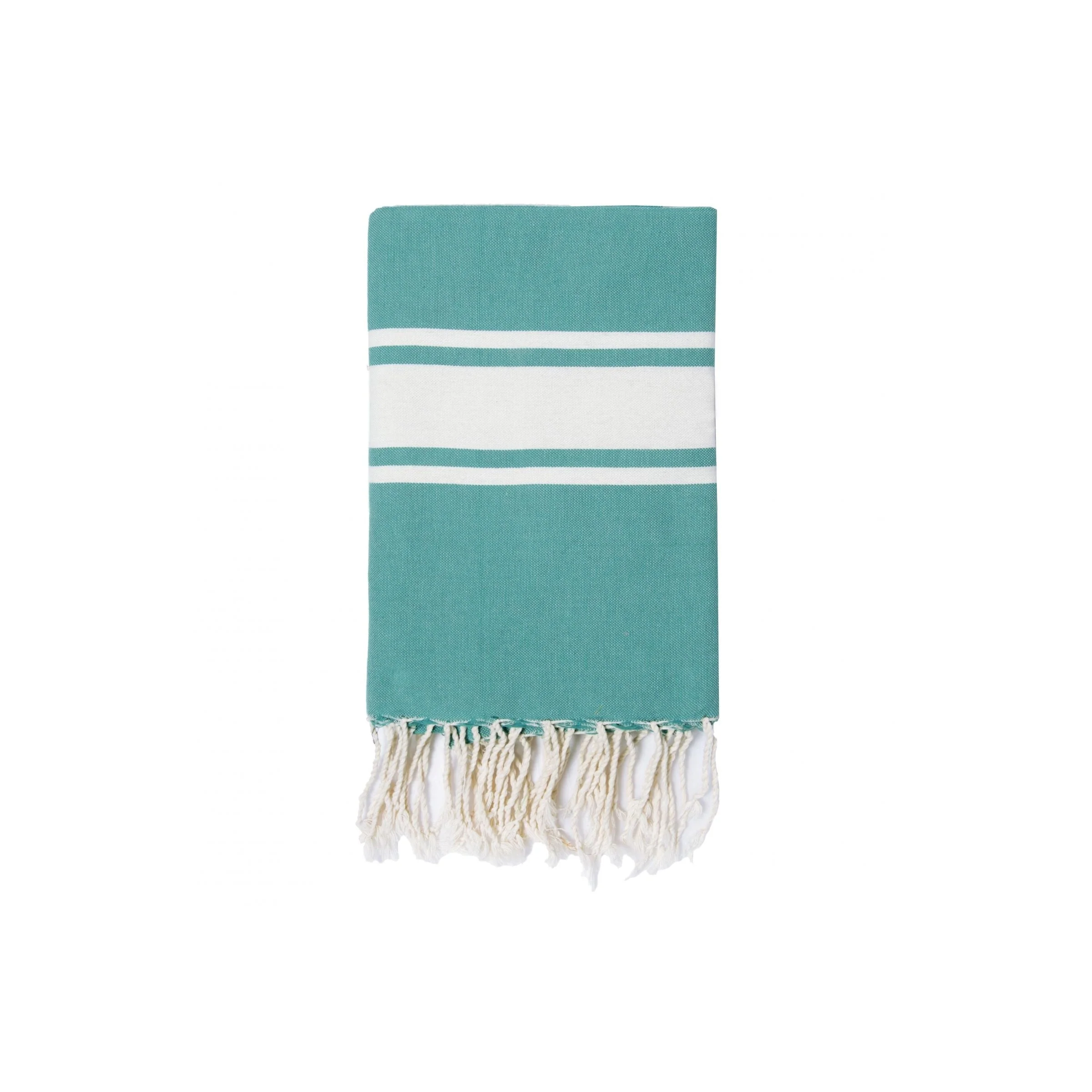 Fouta - Coton - Vert Canard - St Tropez - Image 3