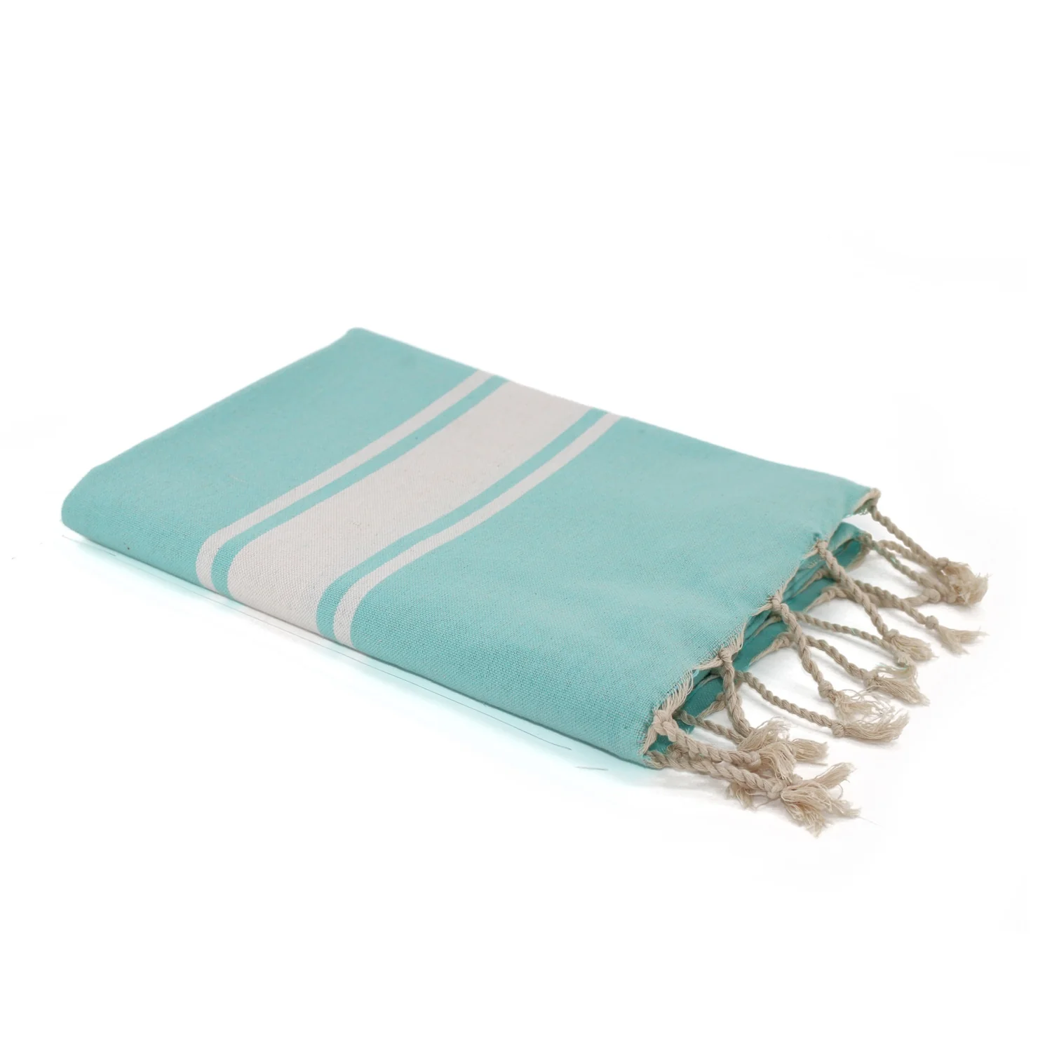 Fouta - Coton - Vert Turquoise - St Tropez - Image 3