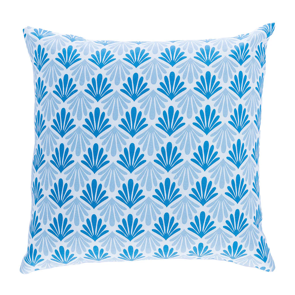 Housse De Coussin D'Extérieur - Coton - Bleu - Peacock - Image 2