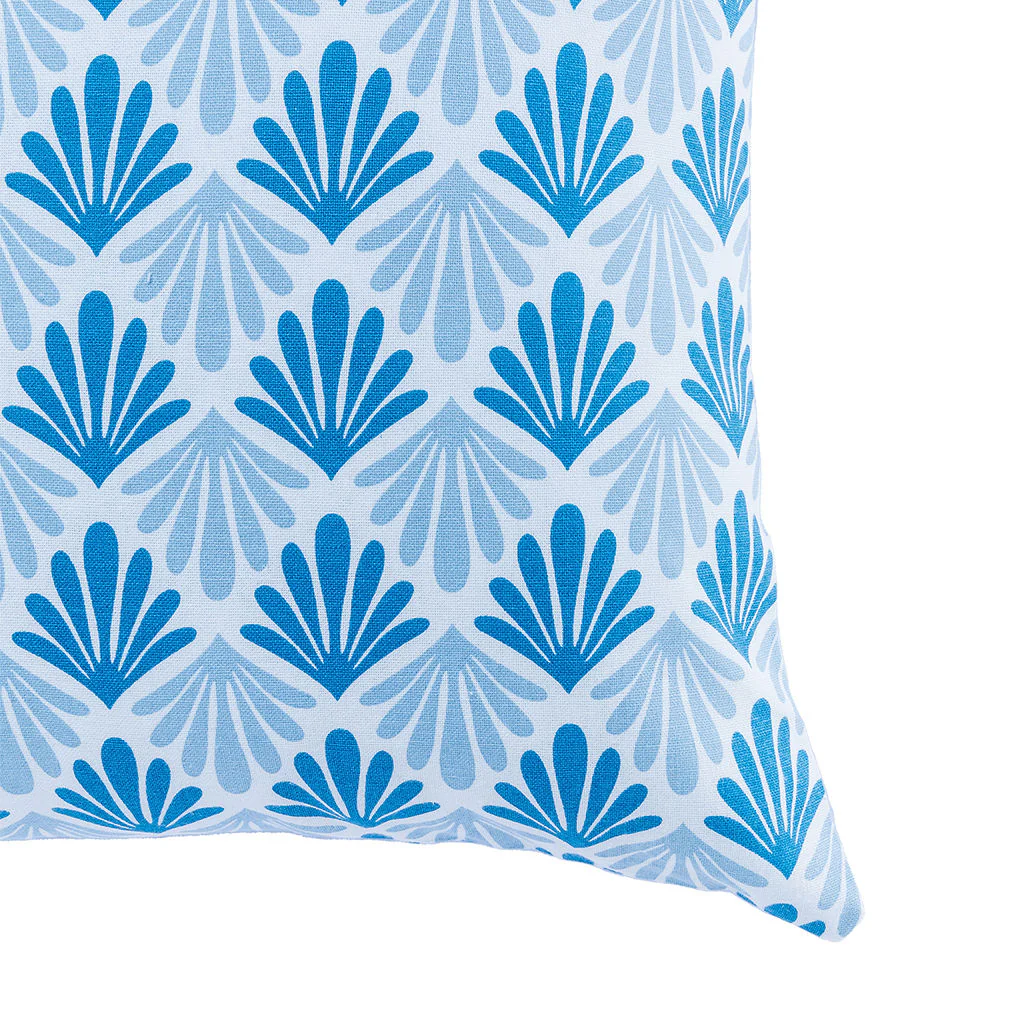 Housse De Coussin D'Extérieur - Coton - Bleu - Peacock - Image 3