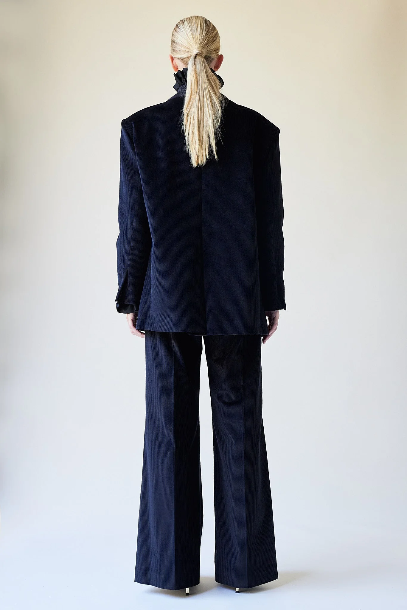 Blazer Felix - Black Corduroy - Femme - Image 7