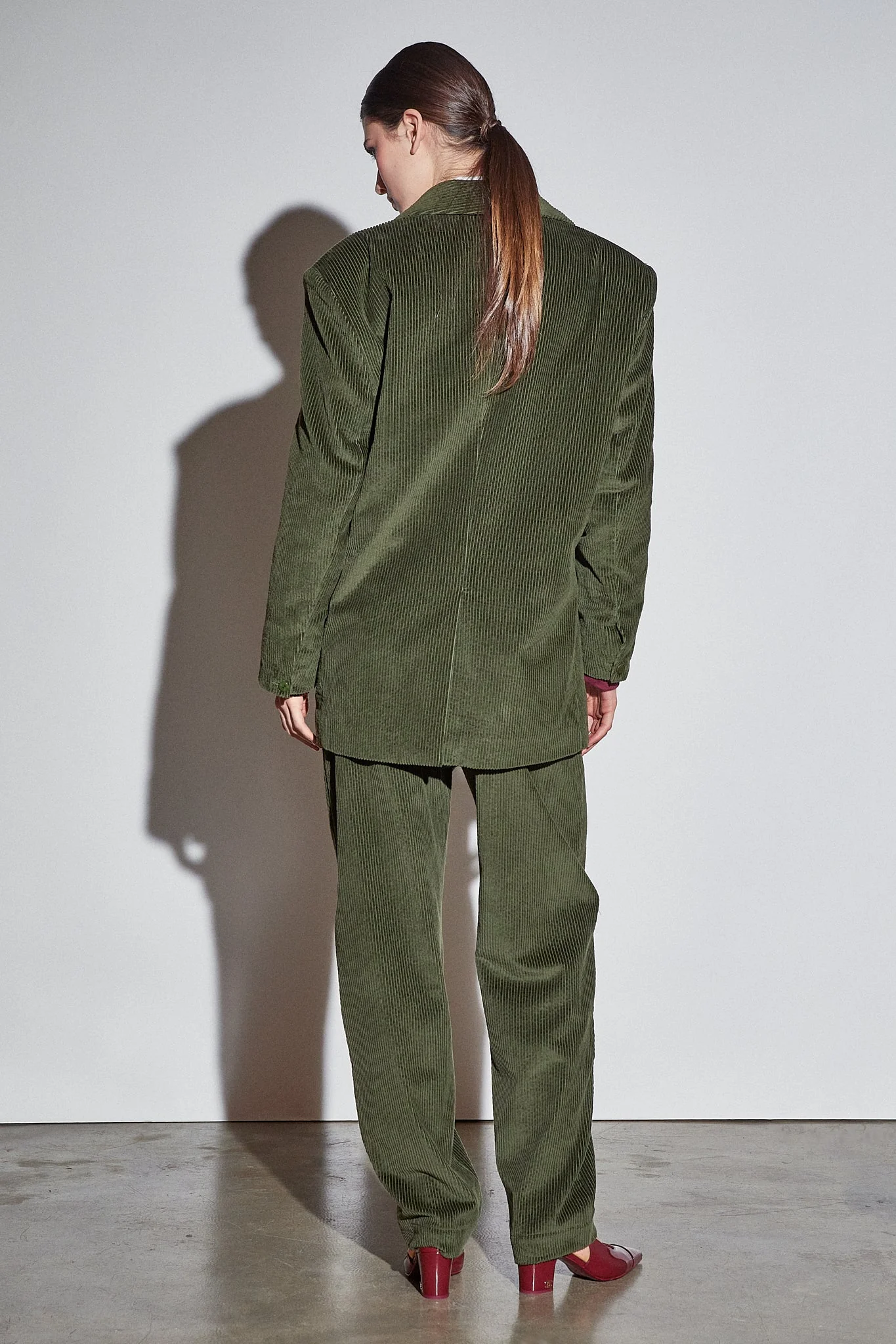 Blazer Felix - Olive Corduroy - Femme - Image 3