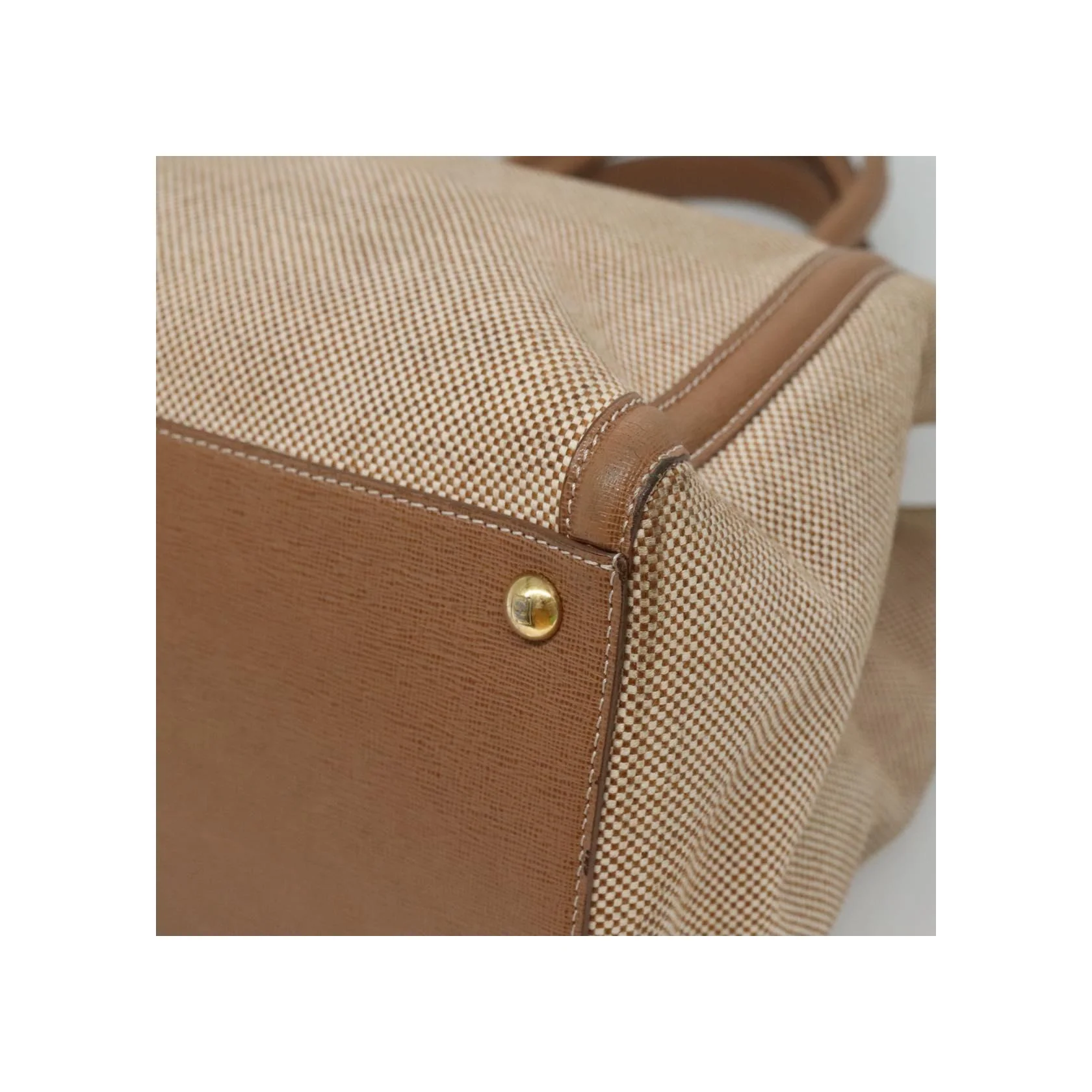 Sac Fendi 2Jours - Beige - Image 10