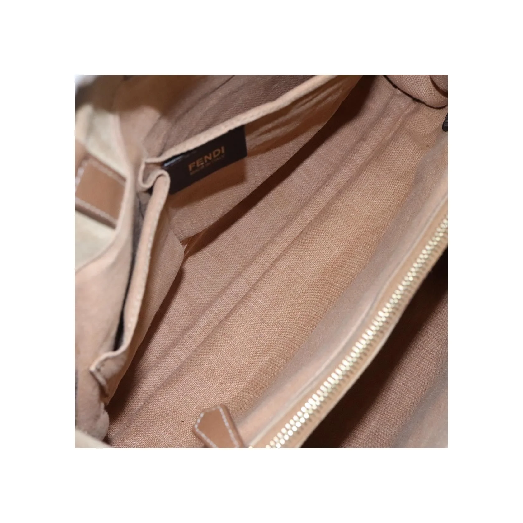 Sac Fendi 2Jours - Beige - Image 5