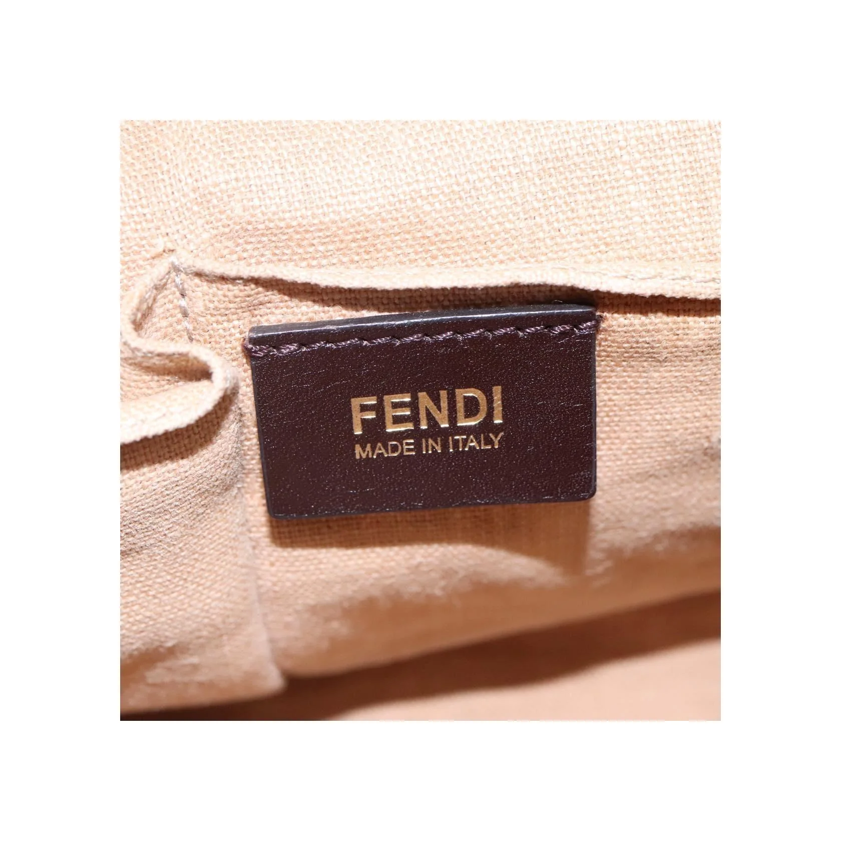 Sac Fendi 2Jours - Beige - Image 6