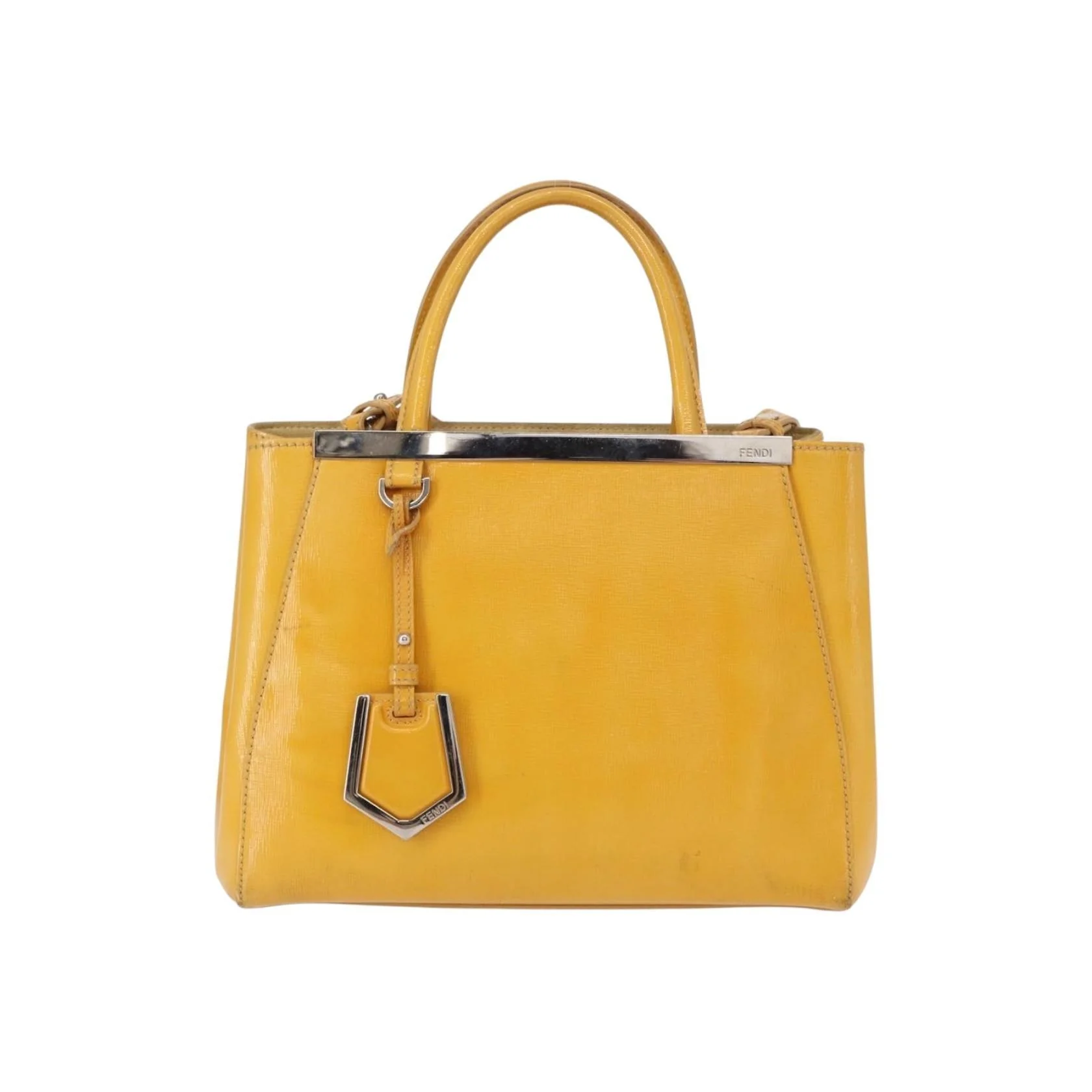 Sac Fendi 2Jours - Yellow - Image 19