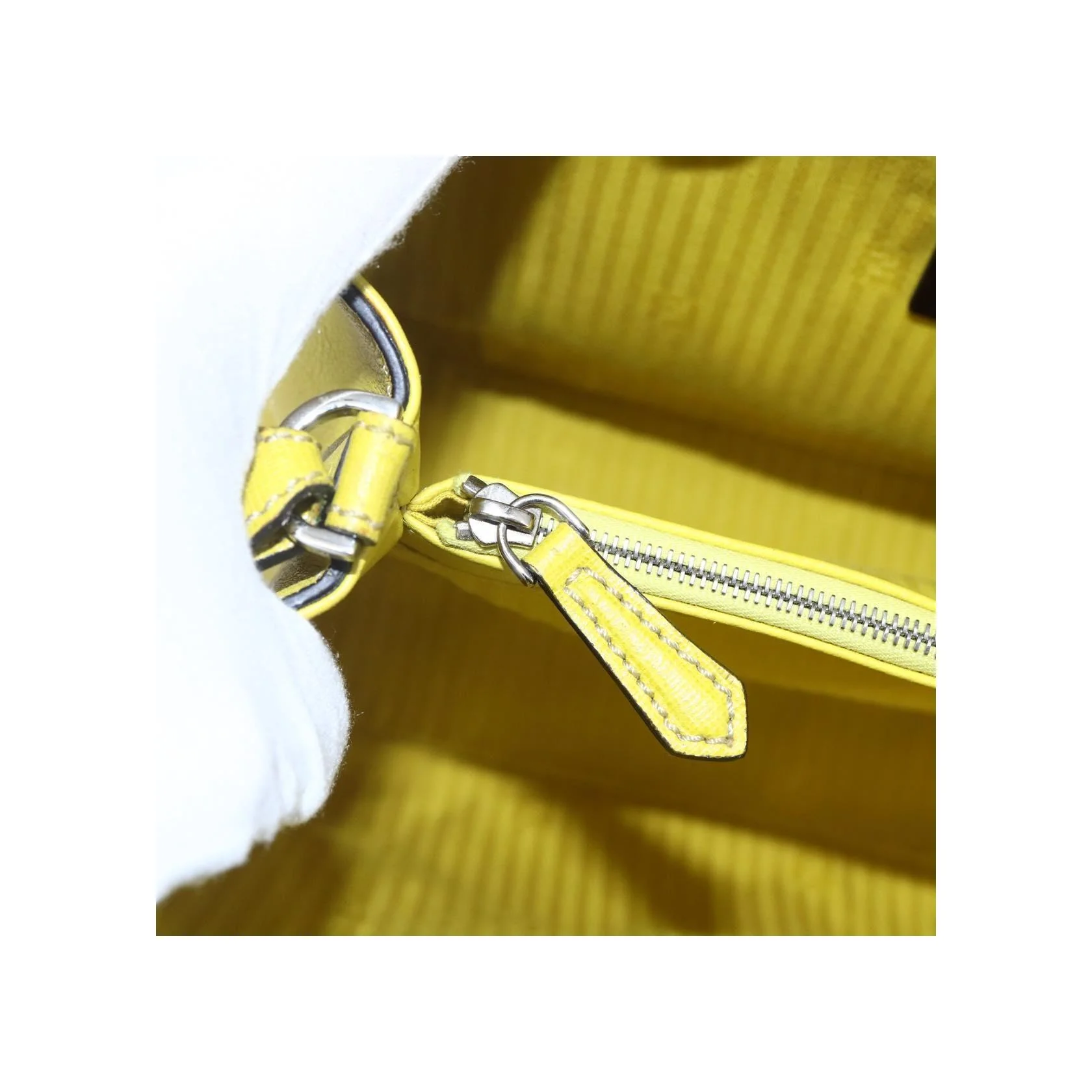 Sac Fendi 2Jours - Yellow - Image 13