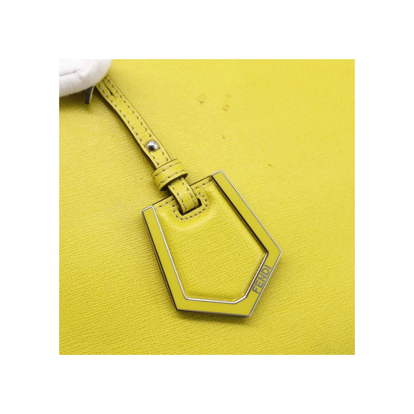 Sac Fendi 2Jours - Yellow - Image 14