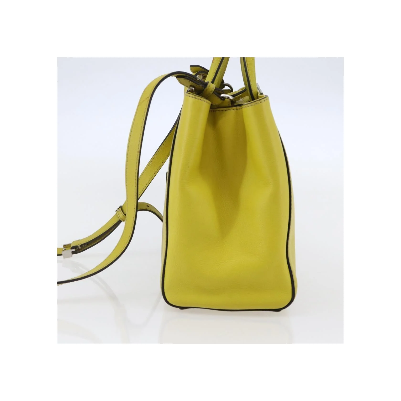 Sac Fendi 2Jours - Yellow - Image 4