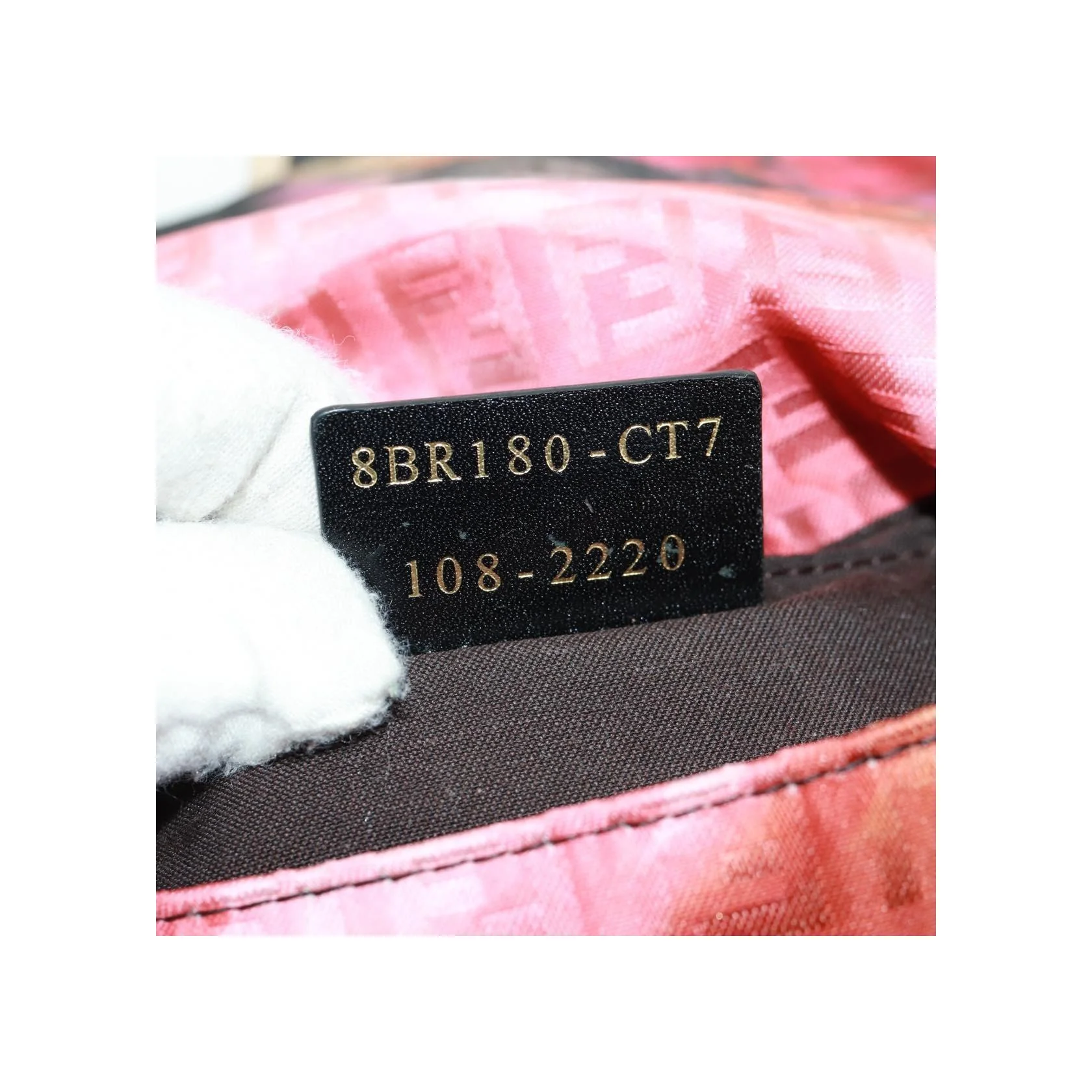 Sac Baguette Fendi - Red - Image 11