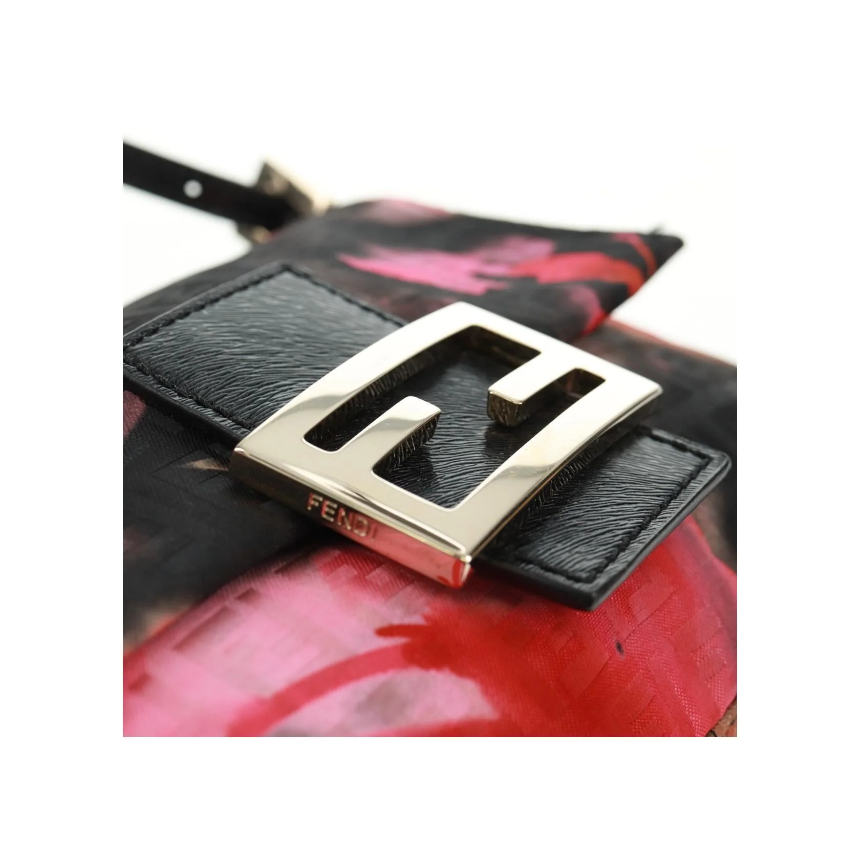 Sac Baguette Fendi - Red - Image 19