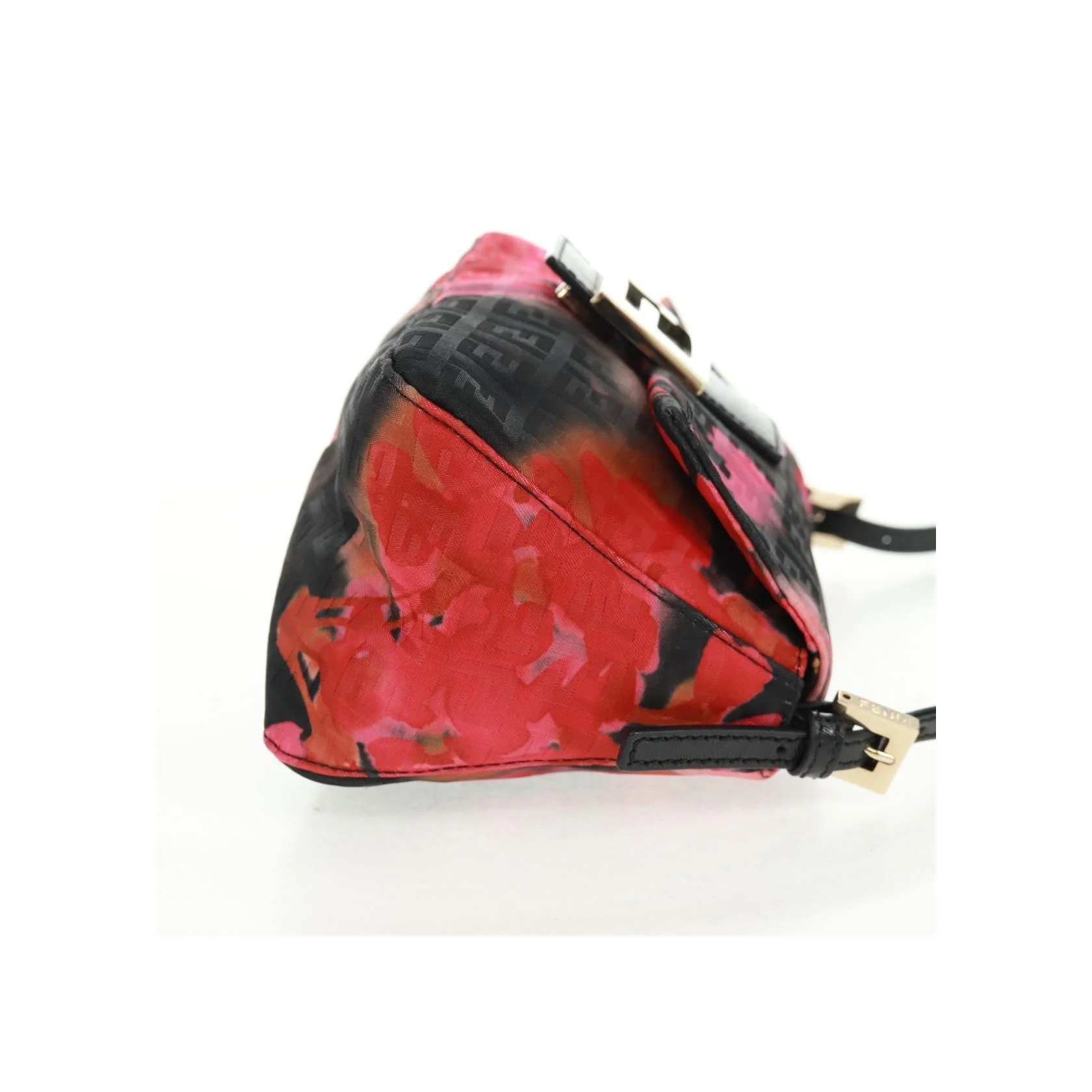 Sac Baguette Fendi - Red - Image 4