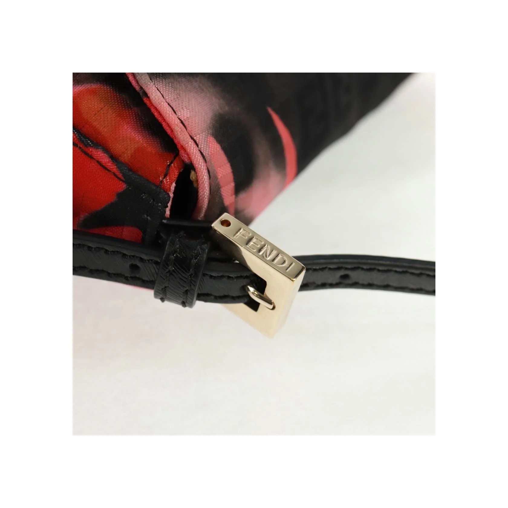Sac Baguette Fendi - Red - Image 8