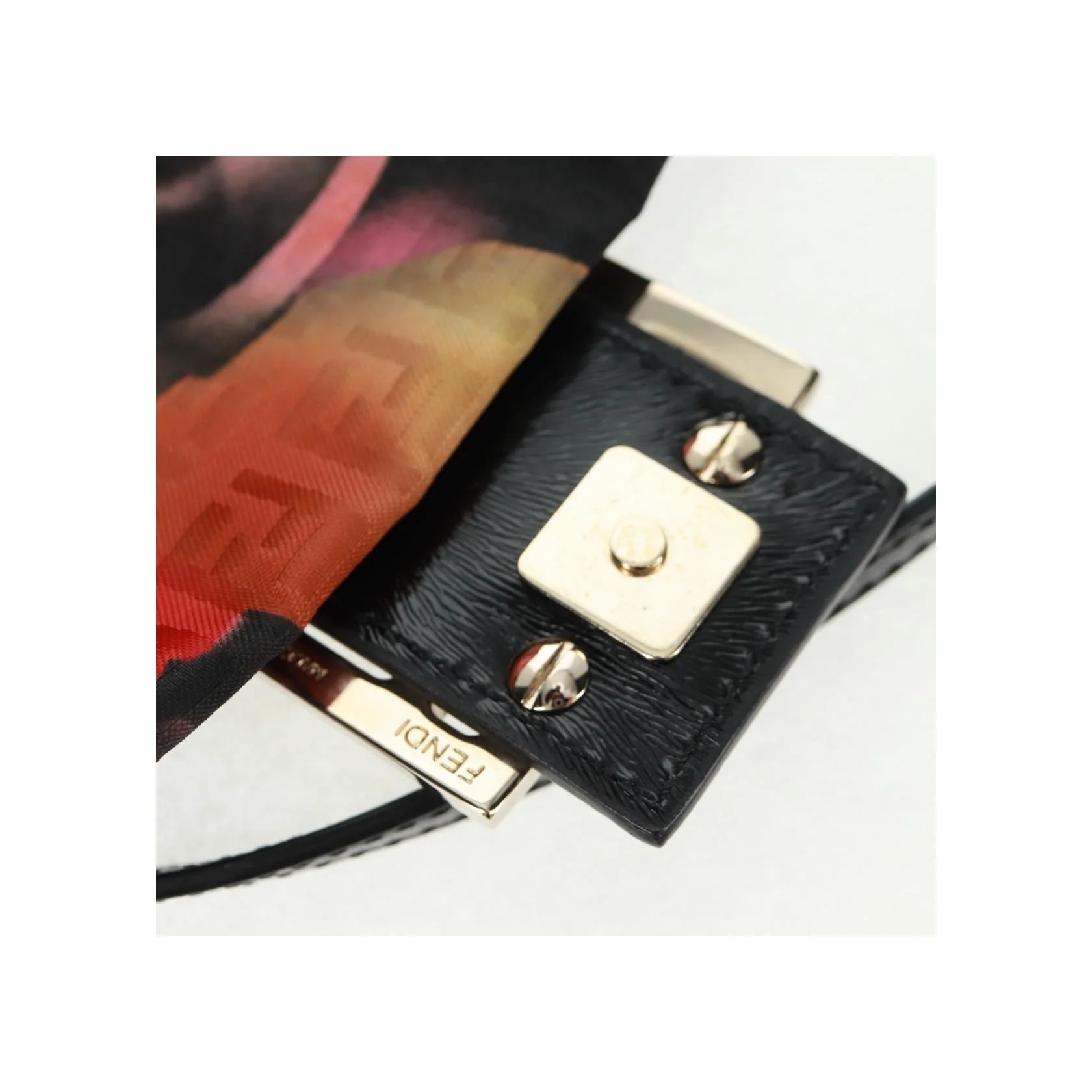 Sac Baguette Fendi - Red - Image 9