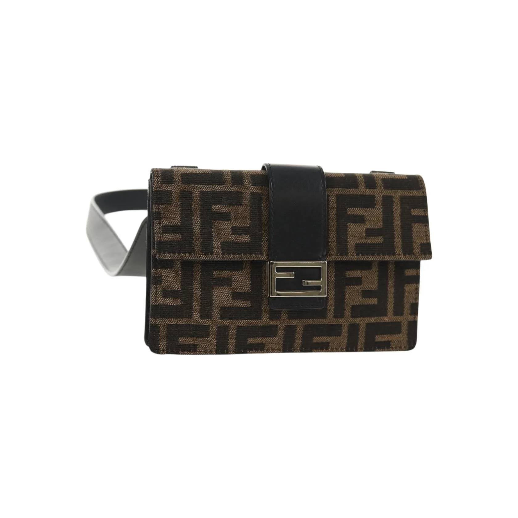 Sac Ceinture Baguette Convertible Fendi - Black - Image 20