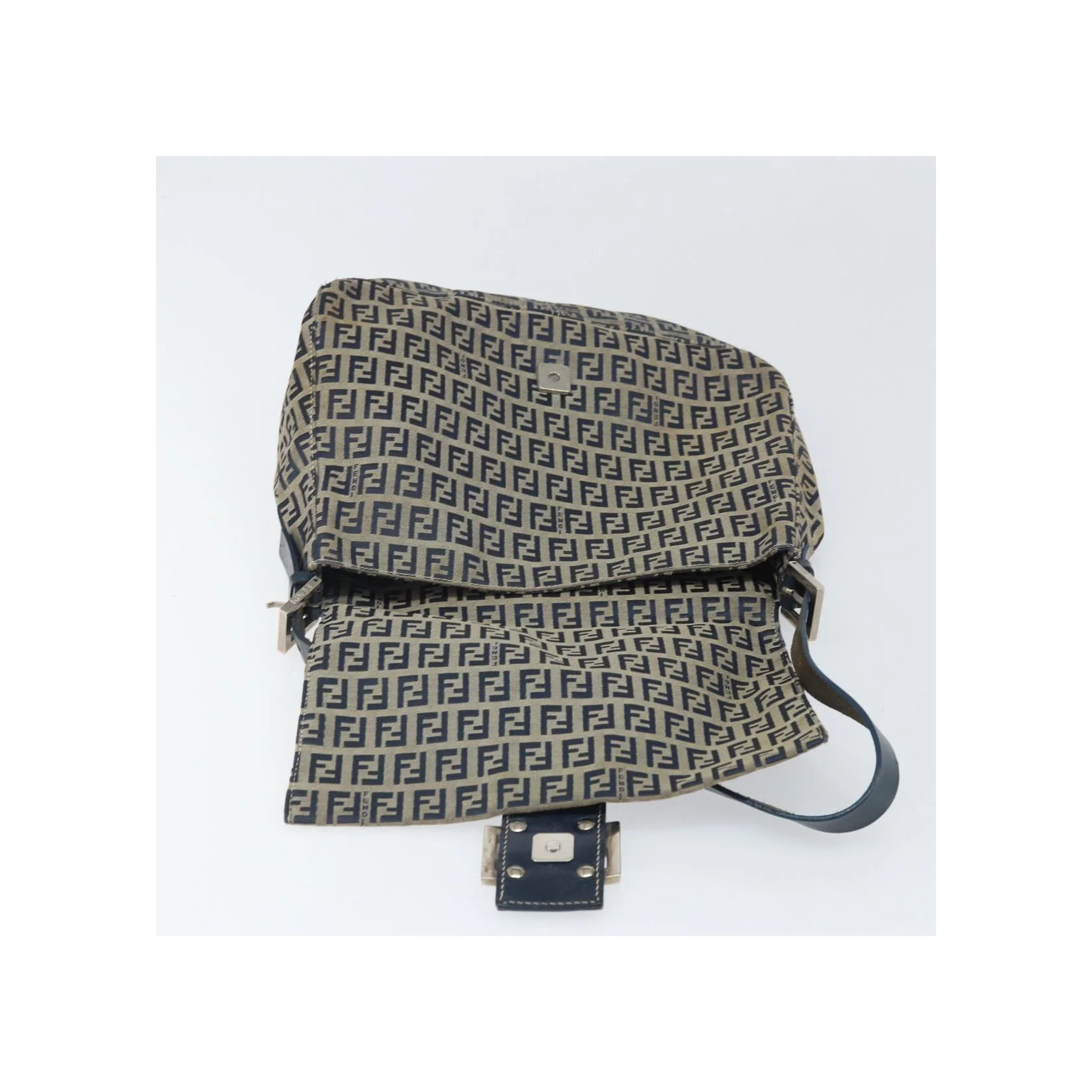 Sac Baguette Fendi Mamma - Navy - Image 21