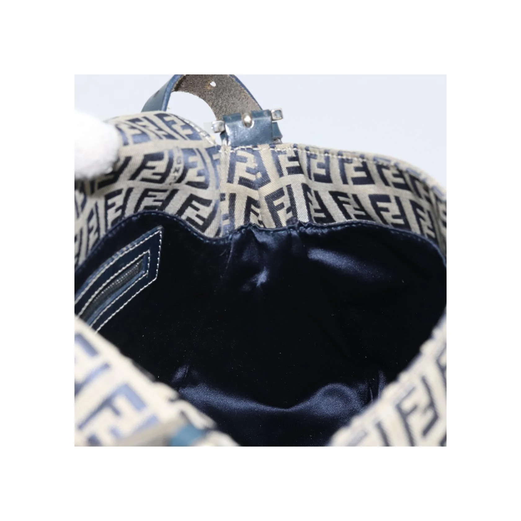 Sac Baguette Fendi Mamma - Navy - Image 22